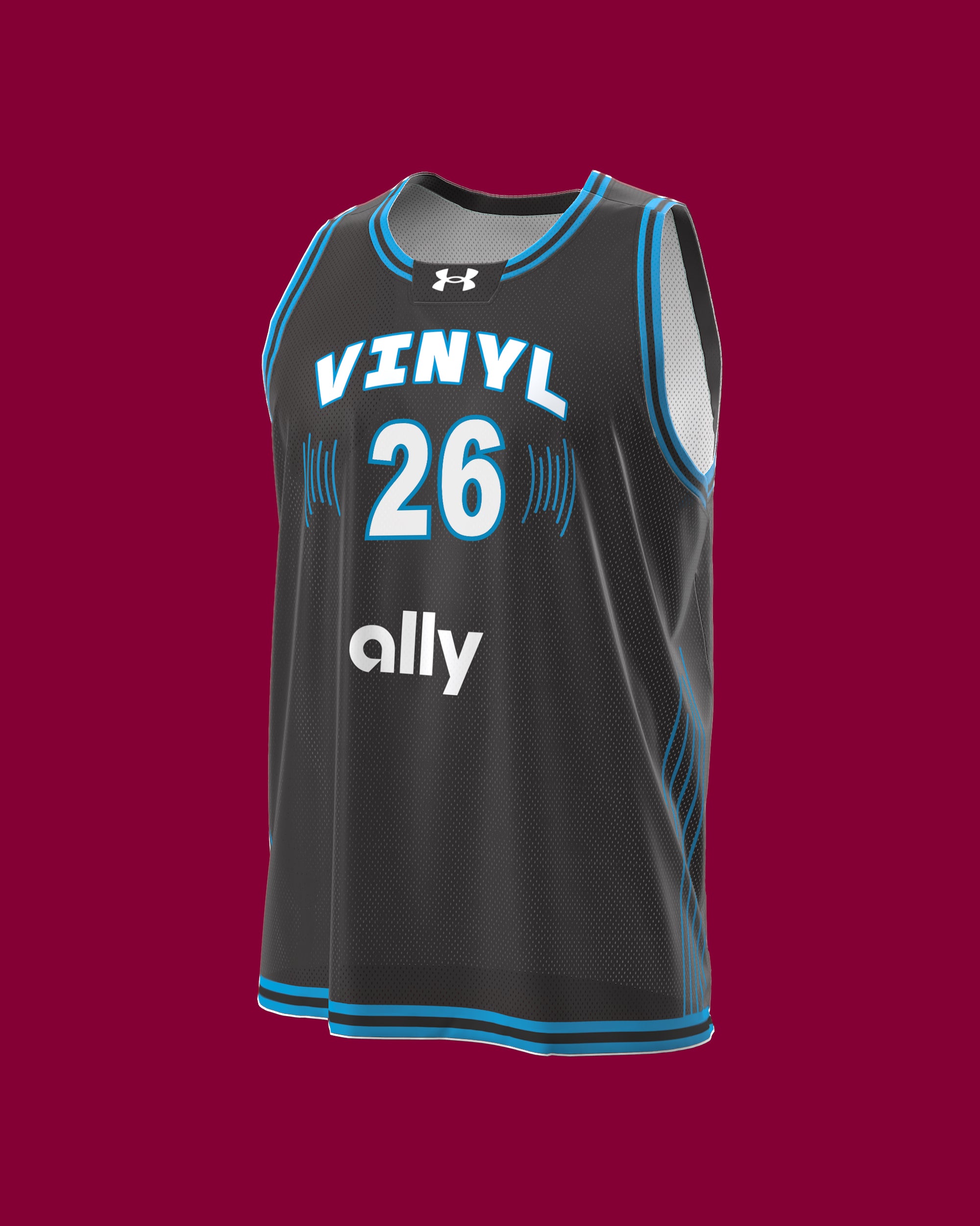 Vinyl Basketball Club Under Armour Club Edition Jersey – Unrivaled