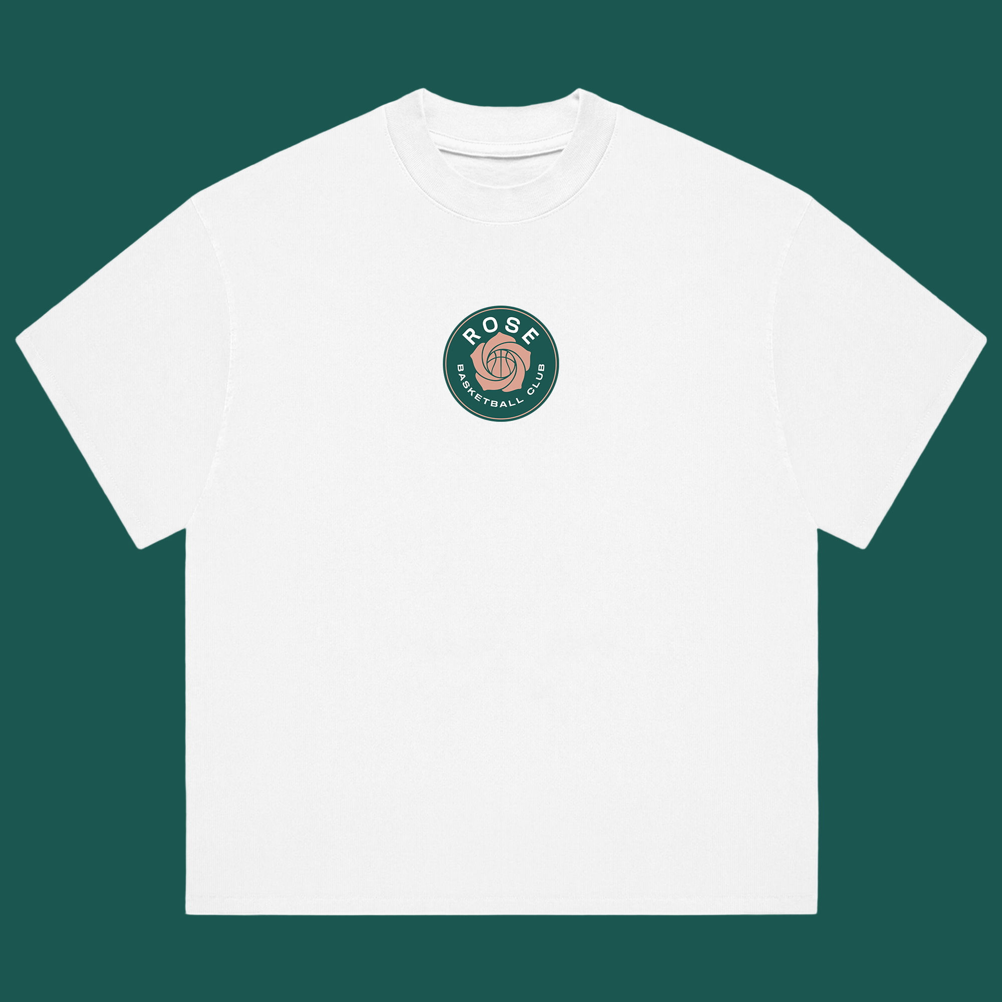 Rose Basketball Club T-Shirt - White – Unrivaled