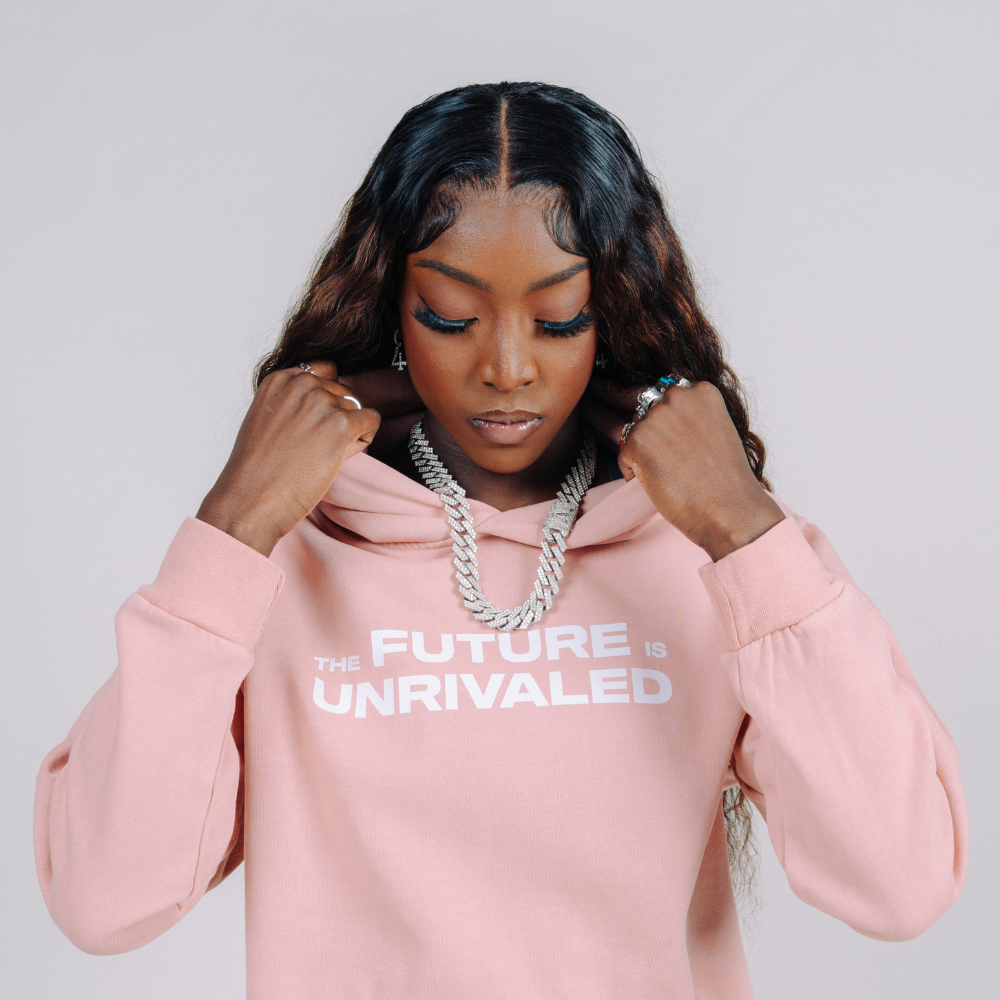 GRAPHIC PINK HOODIE