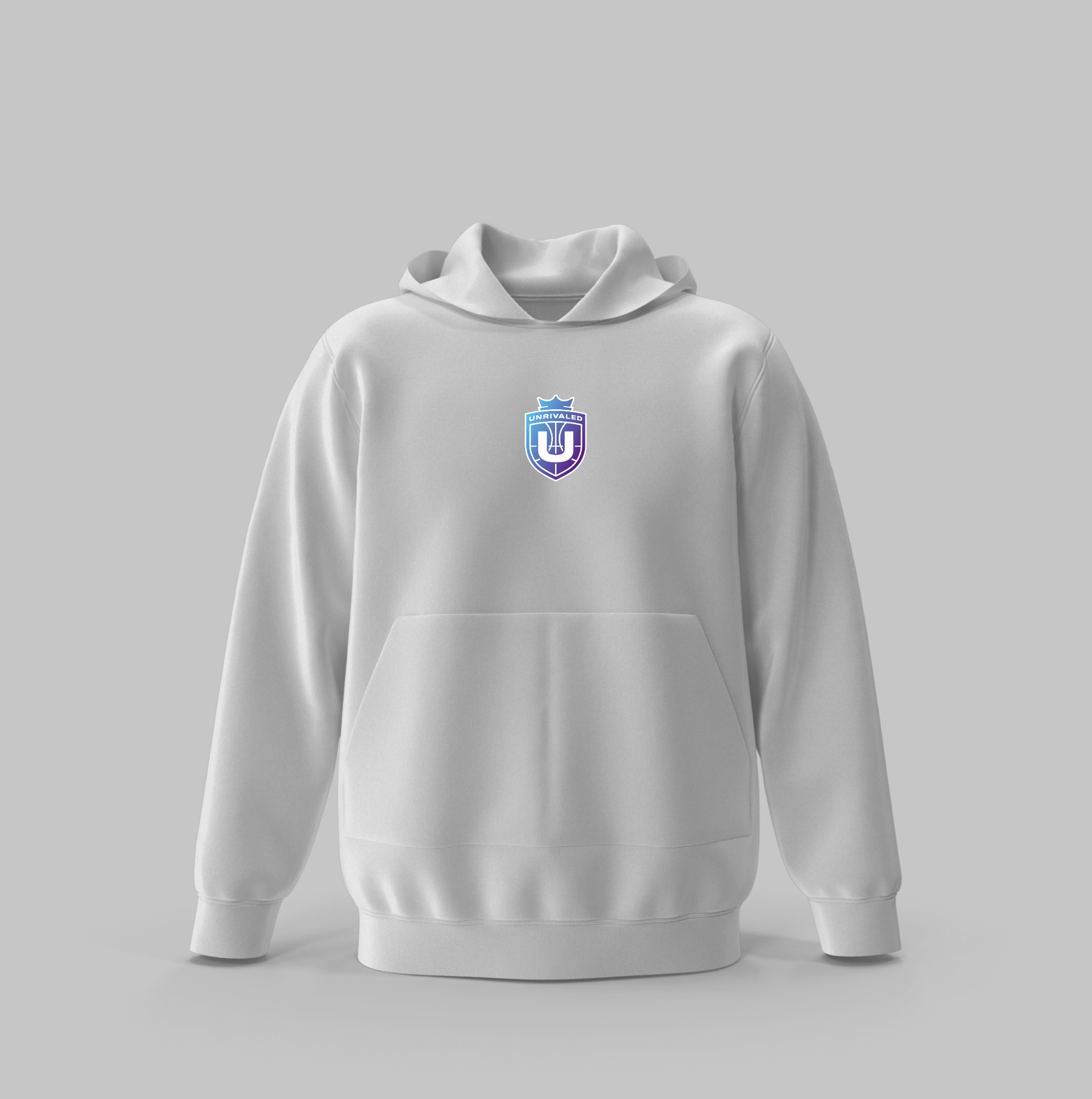 LEAGUE CREST WHITE HOODIE