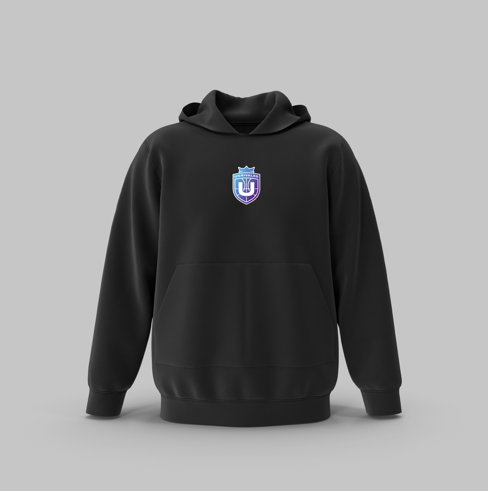 LEAGUE CREST BLACK HOODIE