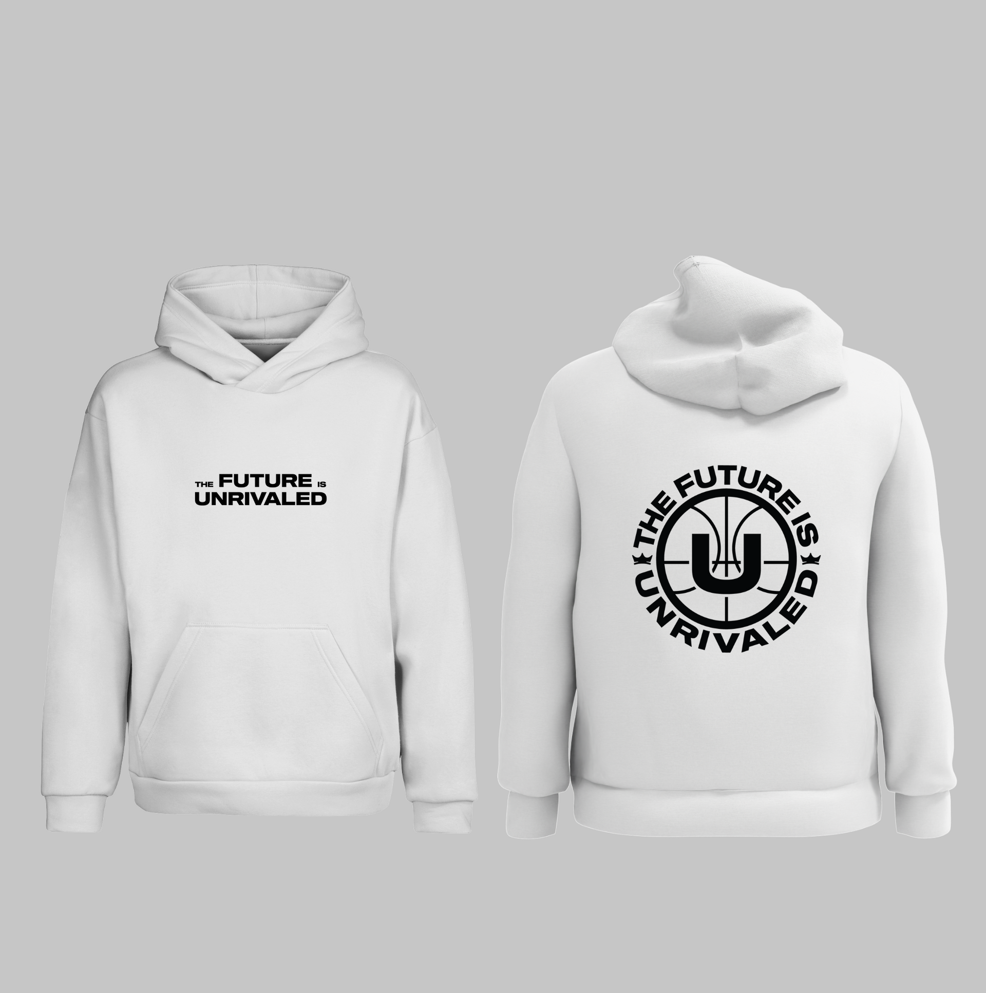 GRAPHIC WHITE HOODIE