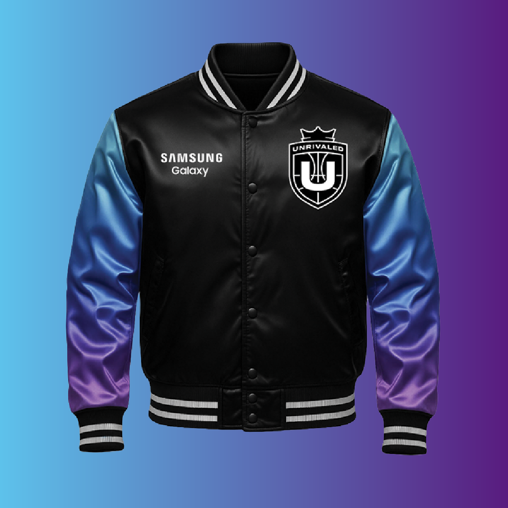 GALAXY COURTSIDE QUILTED SATIN JACKET