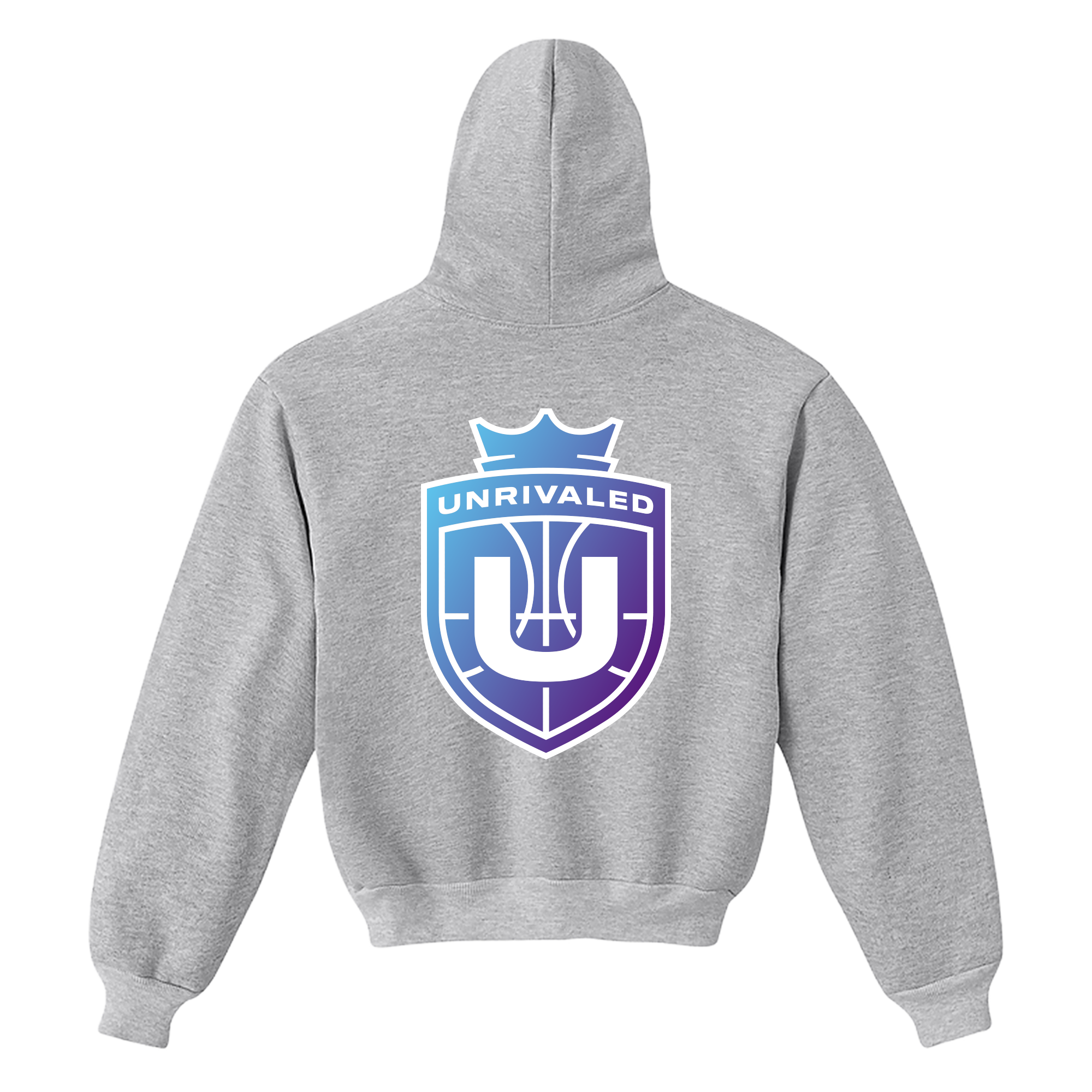 Unrivaled Kids League Logo Hoodie - Ash Gray