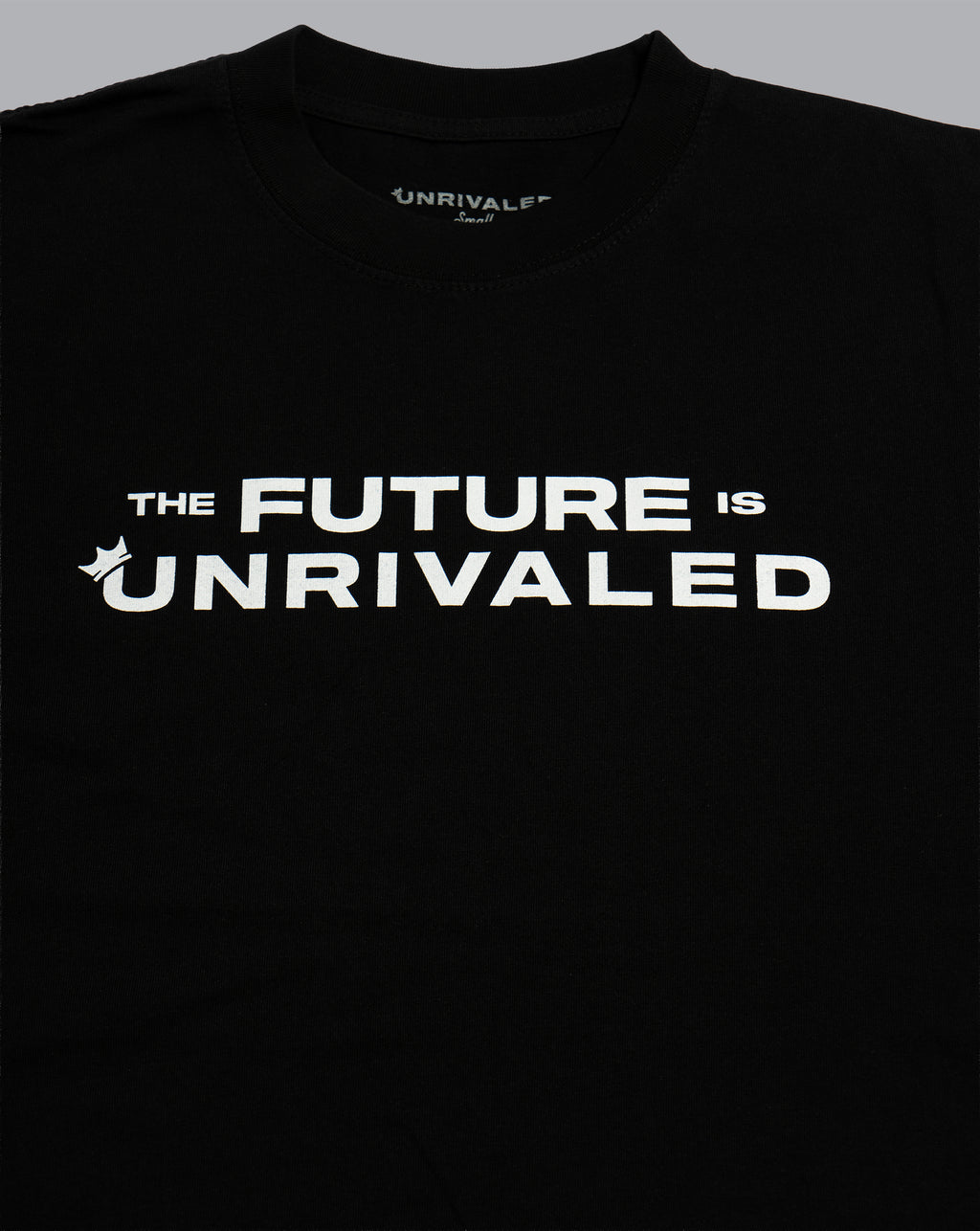 Basic Slogan Tee - Black