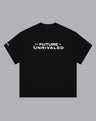 Basic Slogan Tee - Black