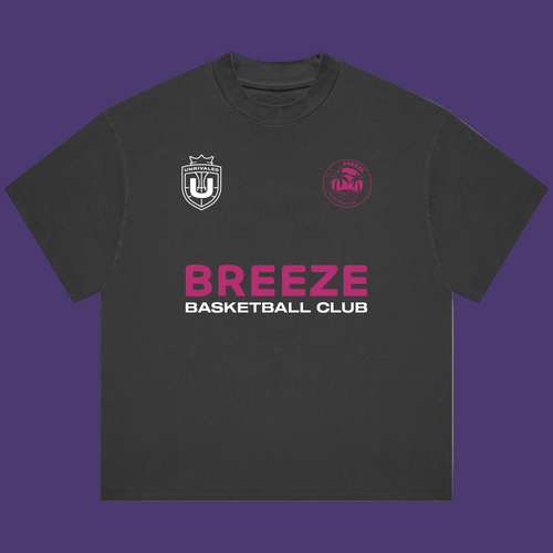 Breeze Basketball Club T-Shirt - Vintage Black