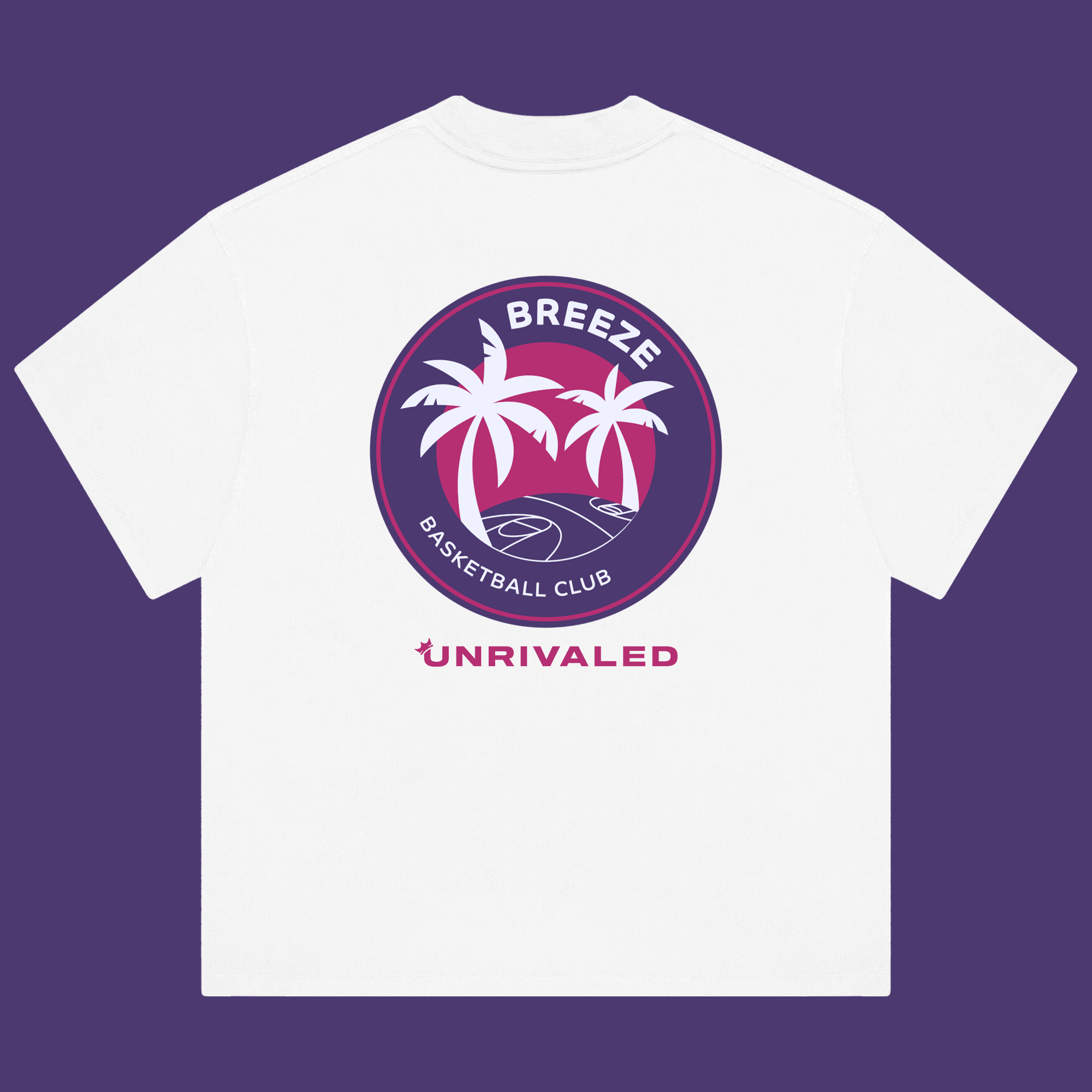 Breeze Basketball Club T-Shirt - White