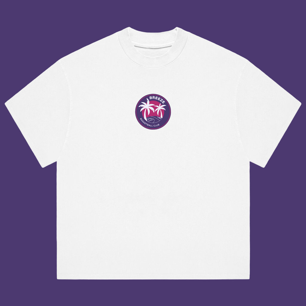 Breeze Basketball Club T-Shirt - White