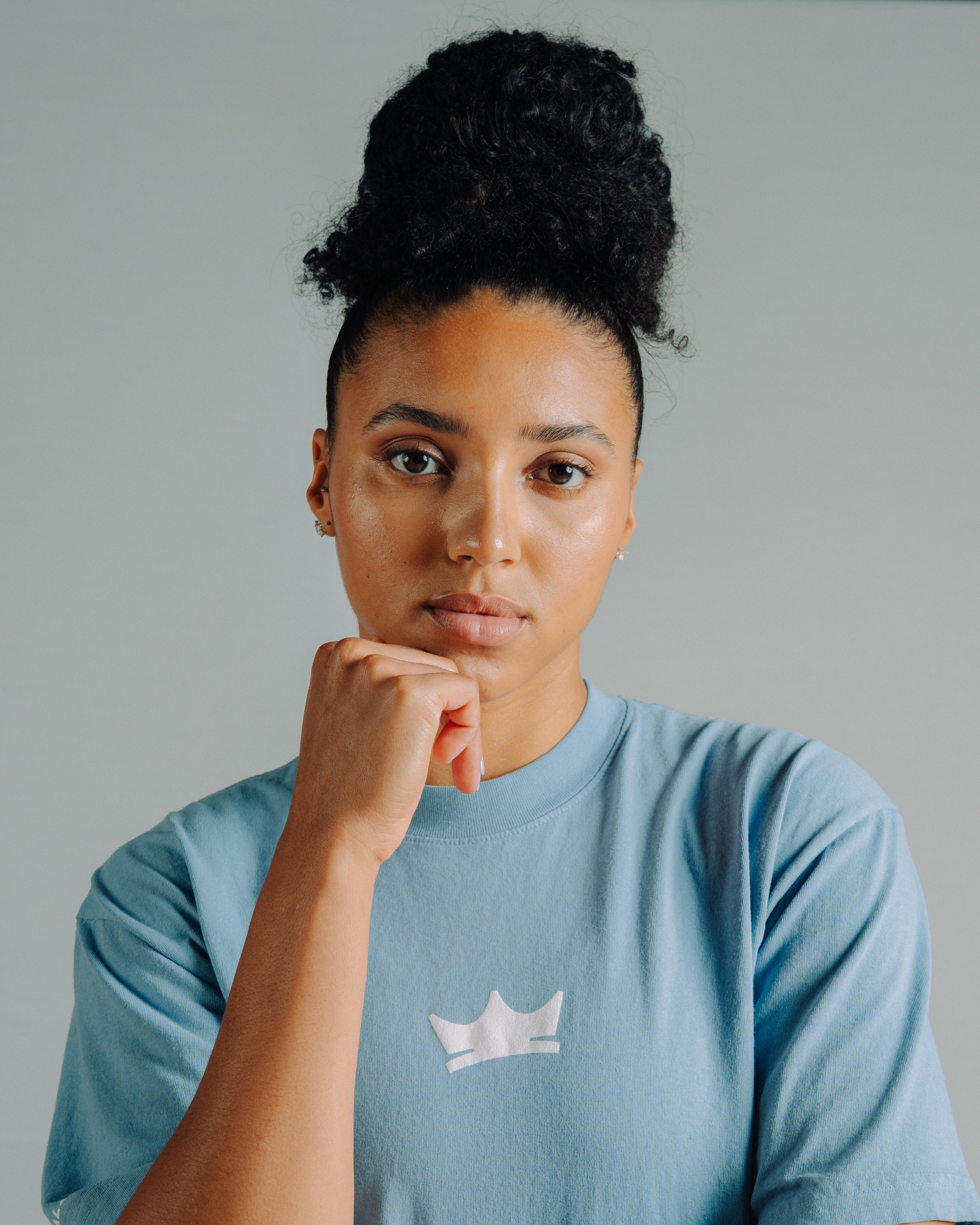 Crown Tee - Blue – Unrivaled