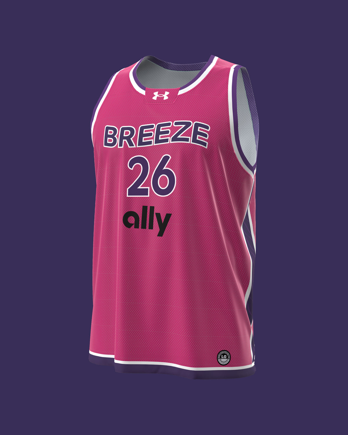 Breeze Basketball Club Under Armour Club Edition Jersey