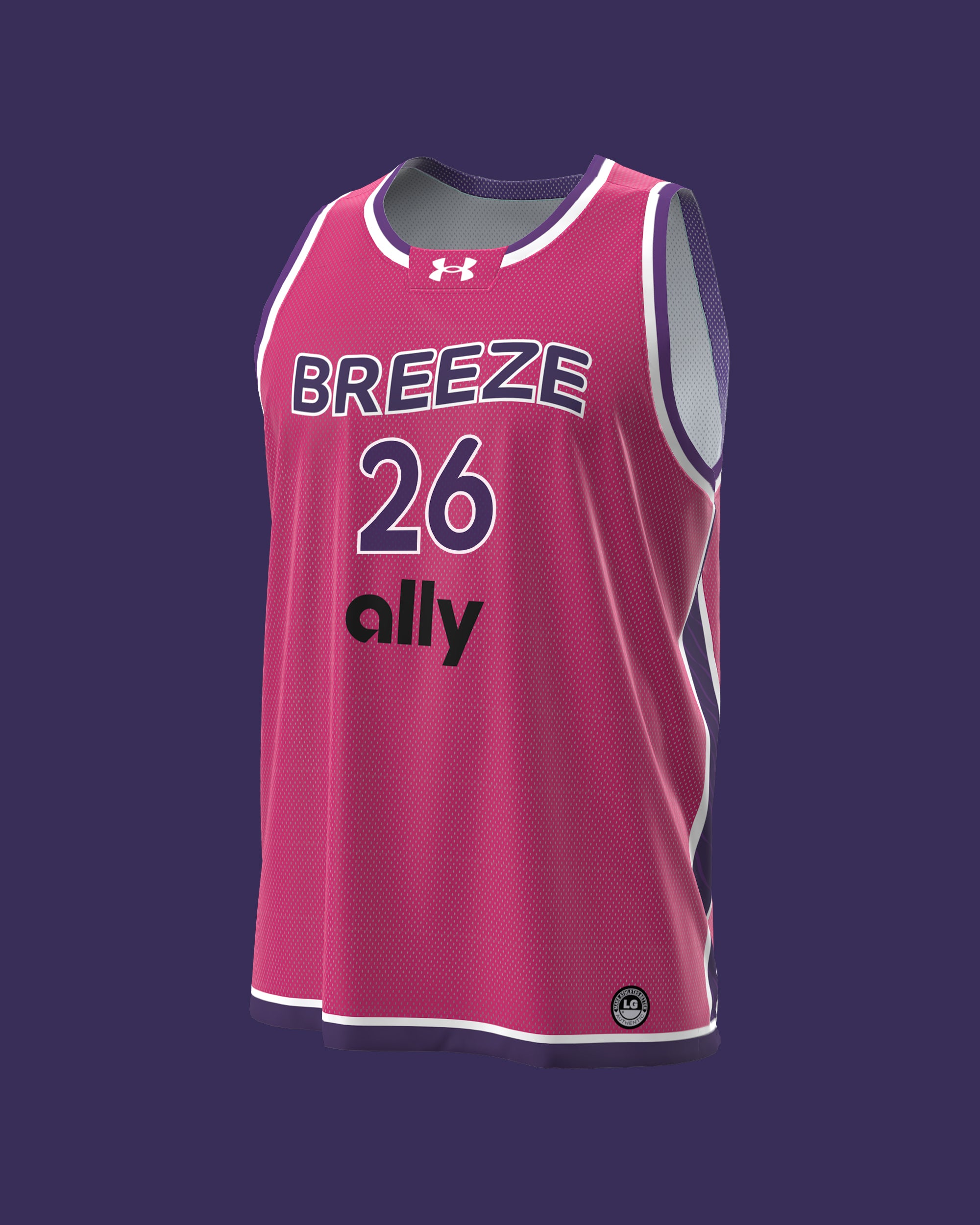 Breeze Basketball Club Under Armour Club Edition Jersey