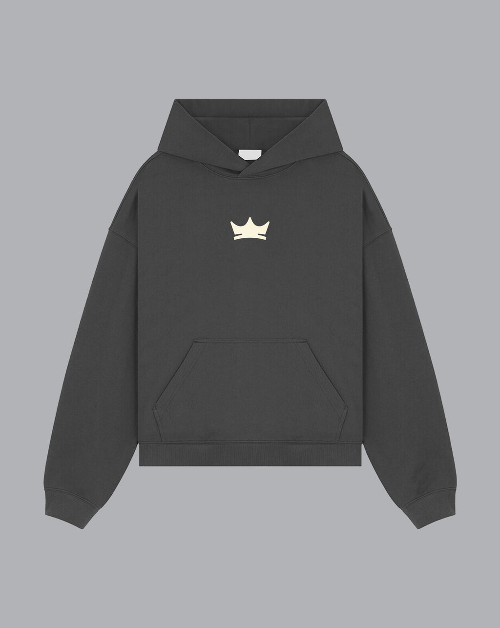 Heavyweight Crown Hoodie - Vintage Black