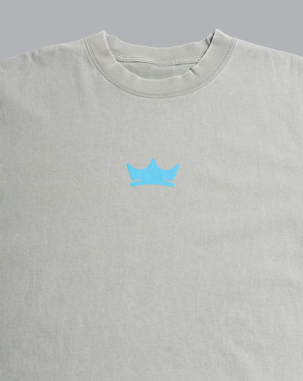 Crown Tee - Vintage Gray