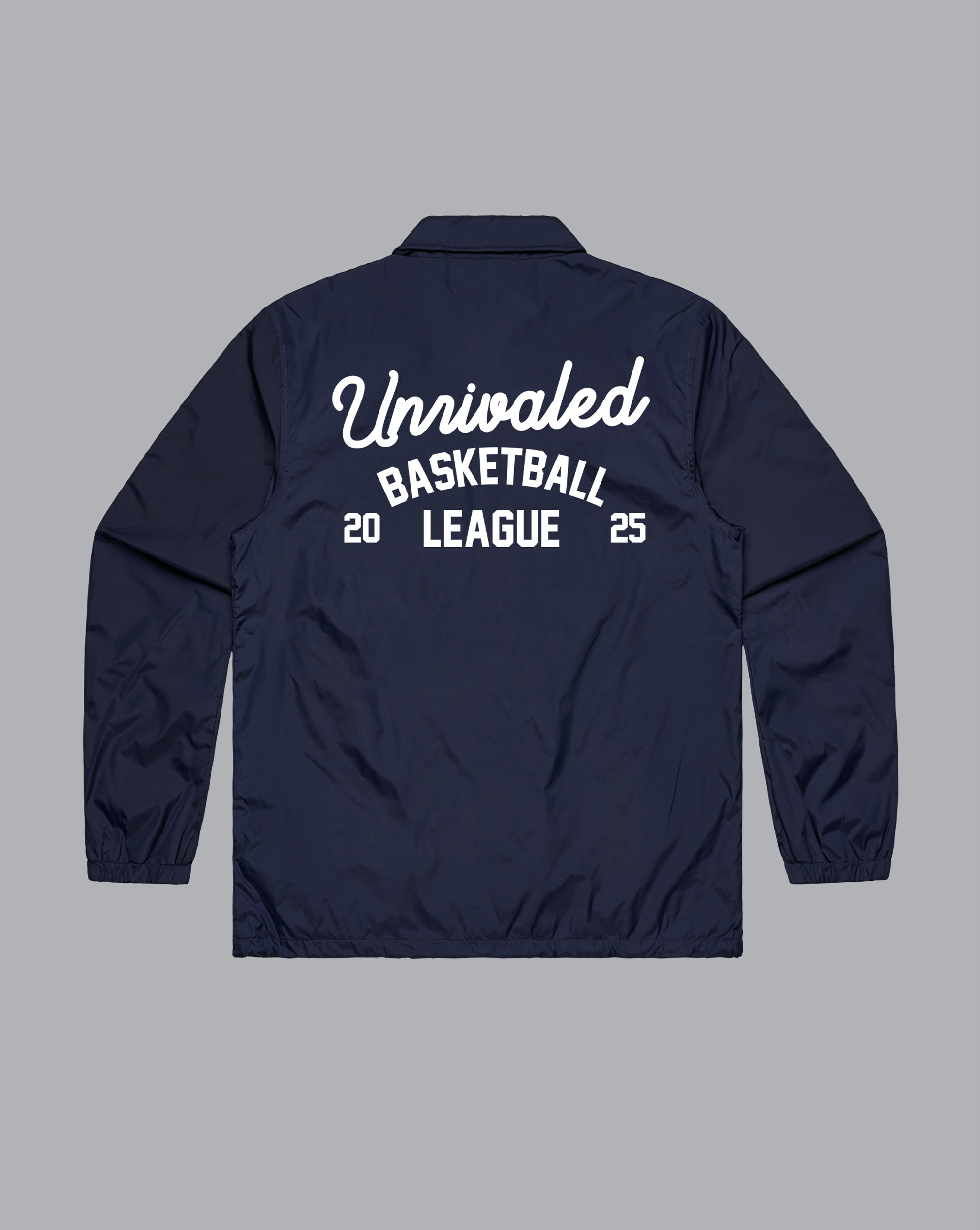 Nylon League Jacket - Navy – Unrivaled
