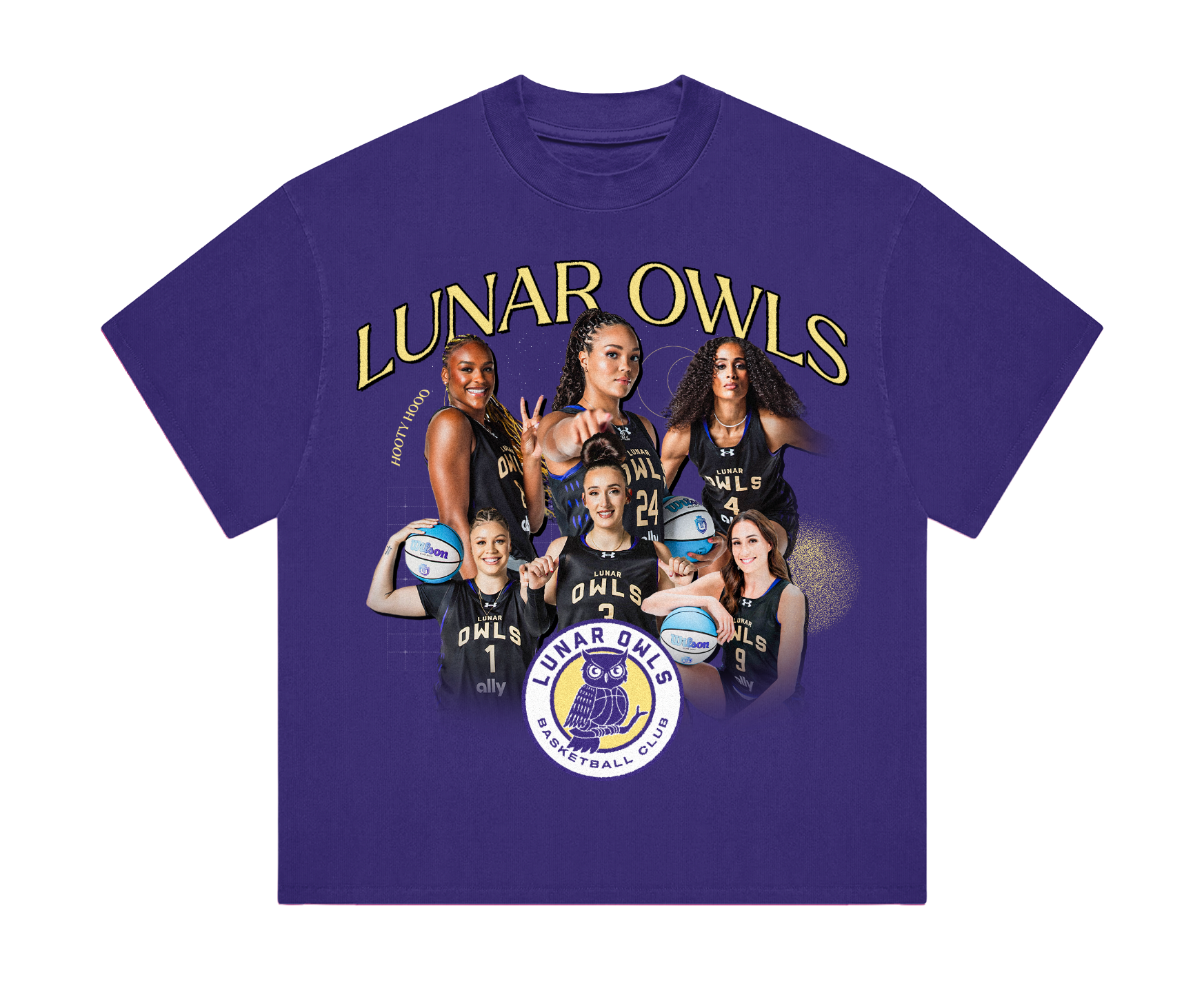 Lunar Owls Basketball Club Player T-Shirt