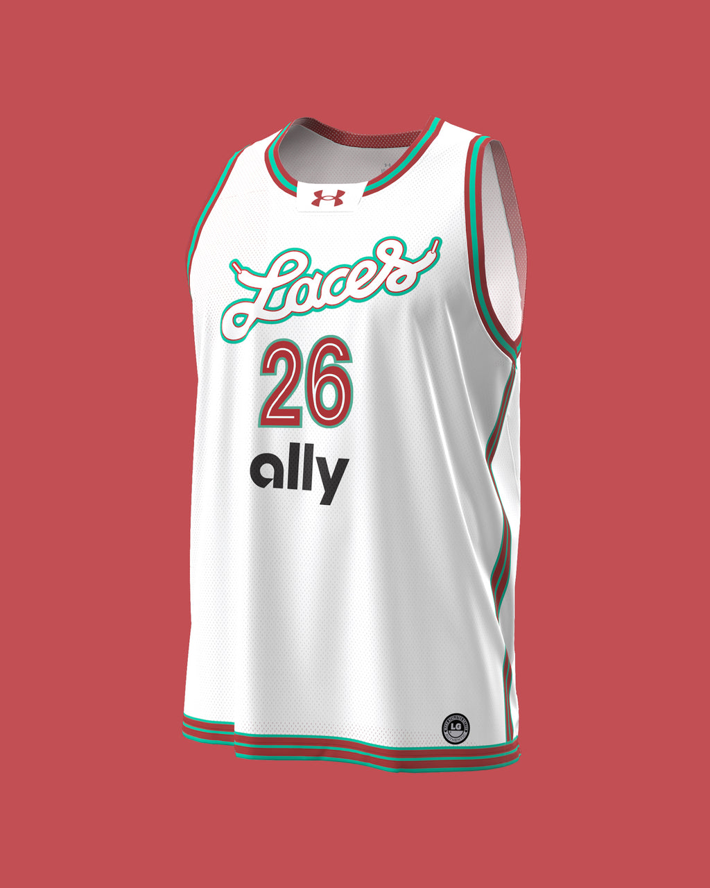 Laces Basketball Club Under Armour Away Jersey