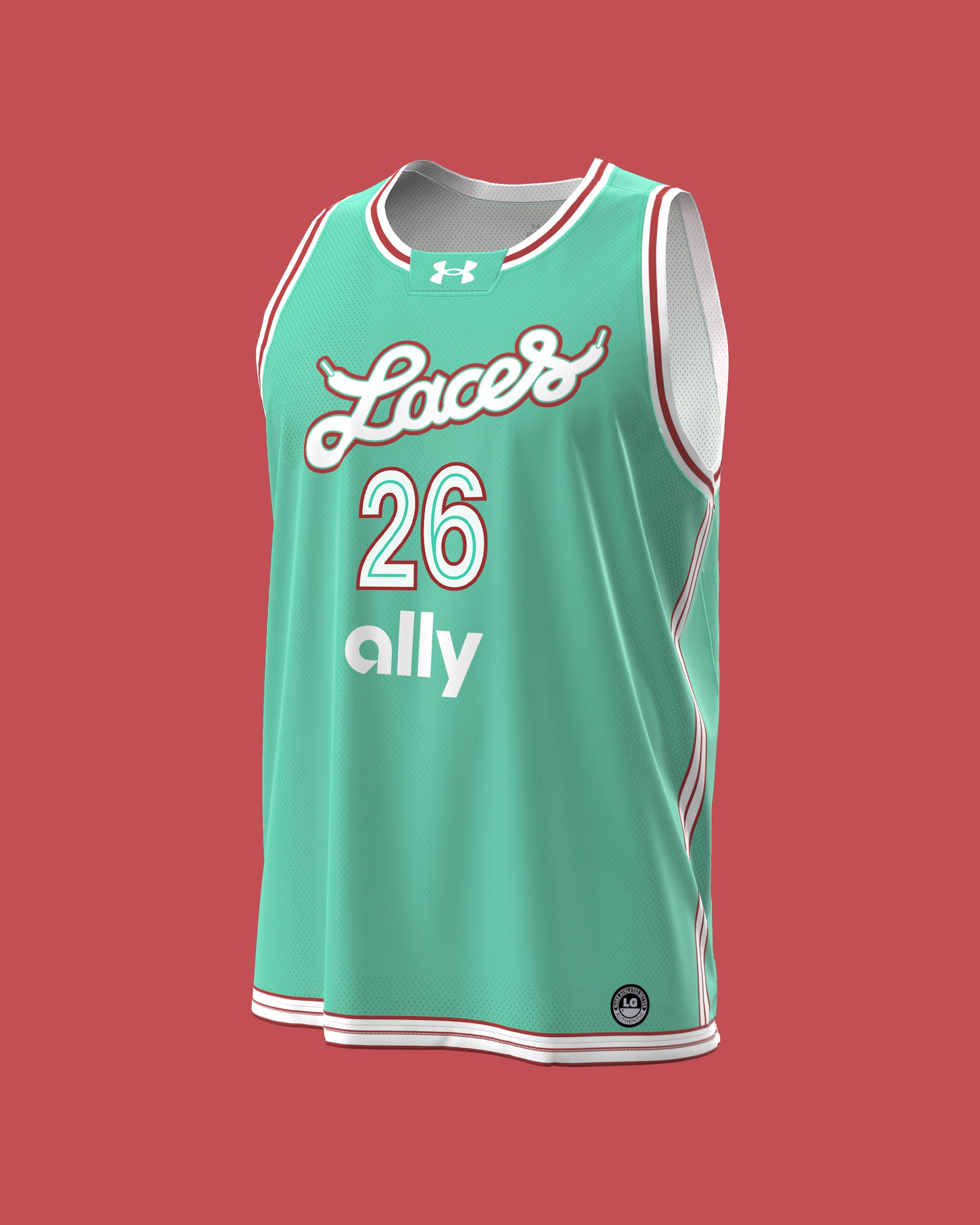 Laces Basketball Club Under Armour Jersey