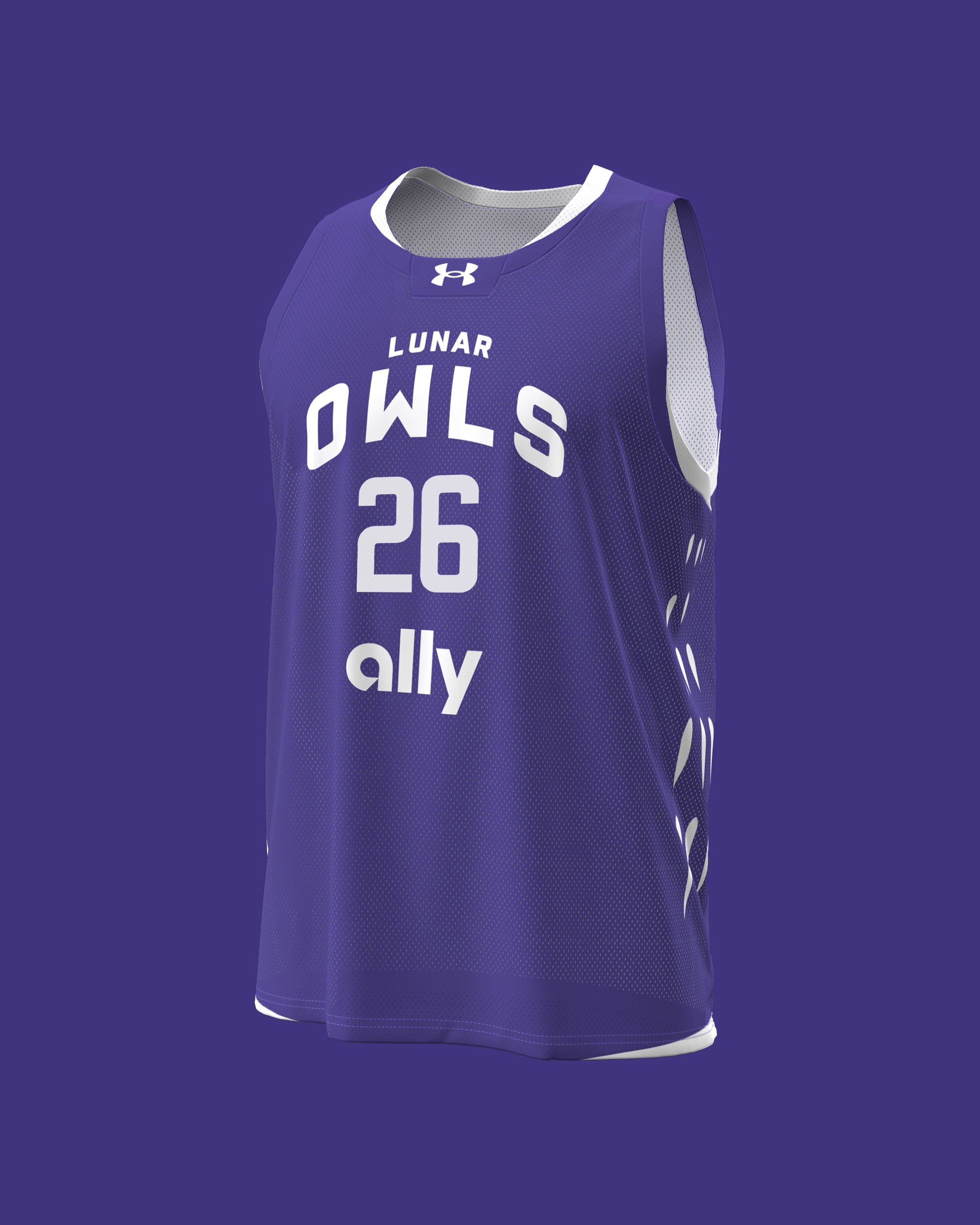 Lunar Owls Basketball Club Under Armour Away Jersey