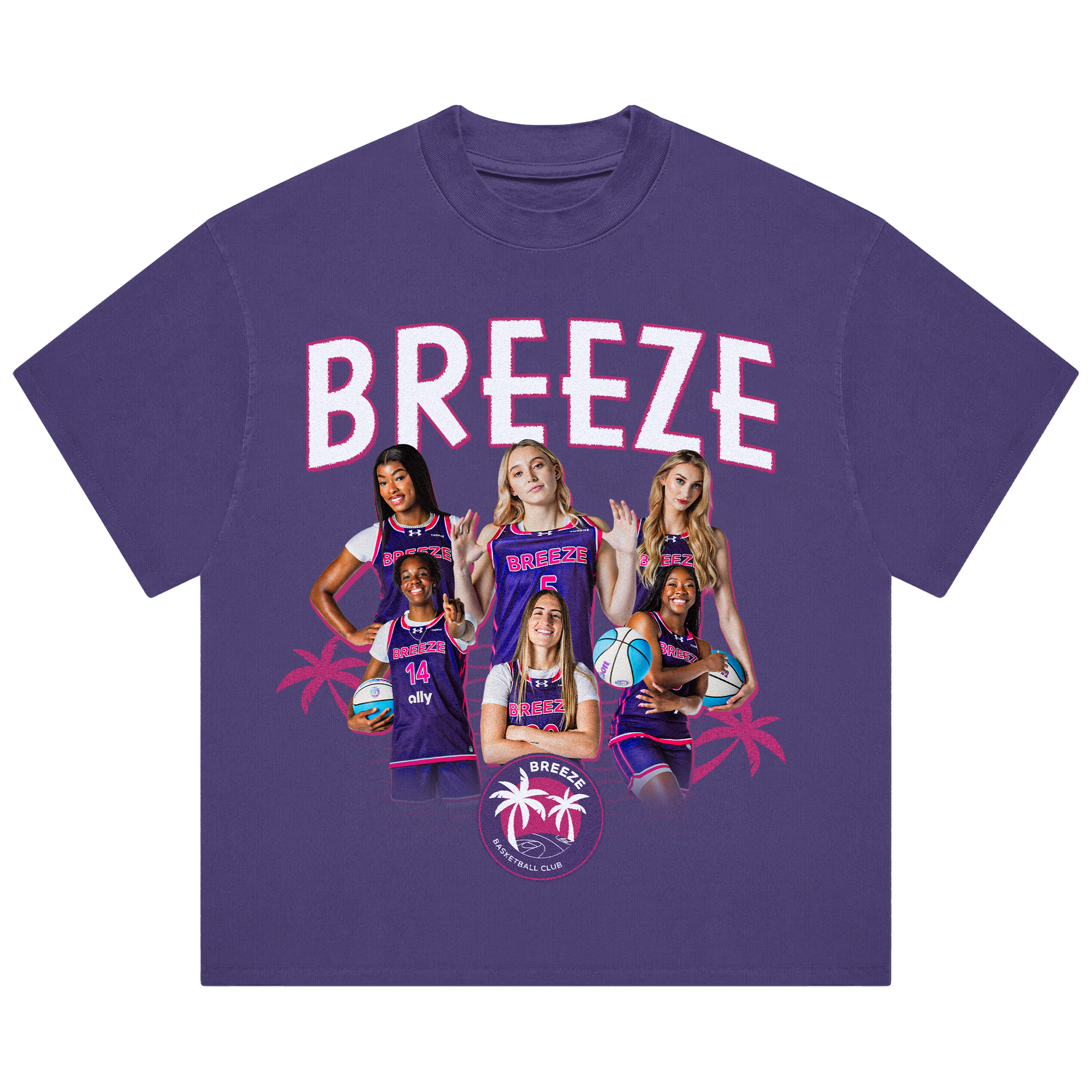 Breeze Basketball Club Player T-Shirt