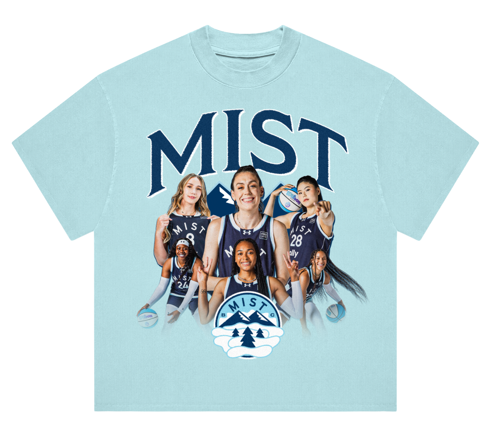 Mist Basketball Club Player T-Shirt