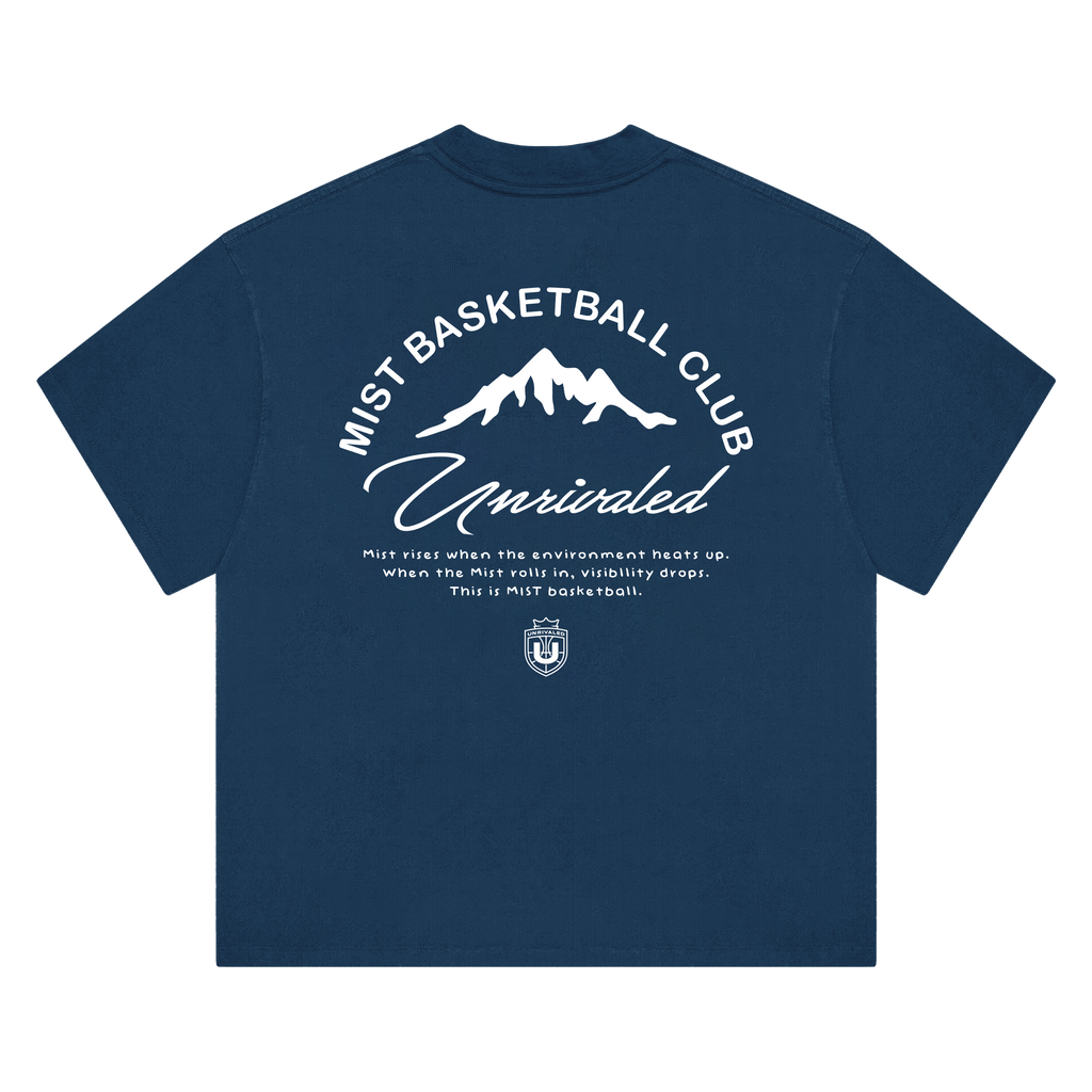 Mist Basketball Club T-Shirt - Misties Navy