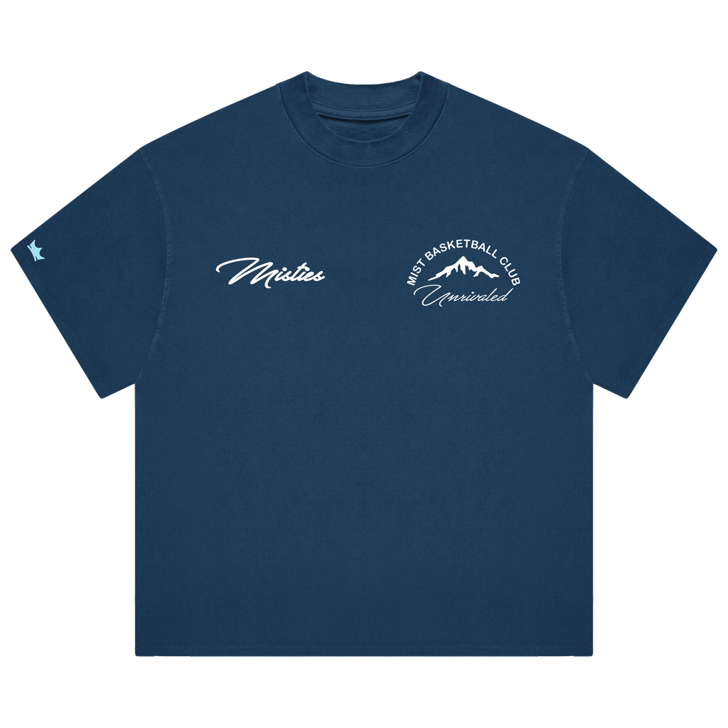 Mist Basketball Club T-Shirt - Misties Navy