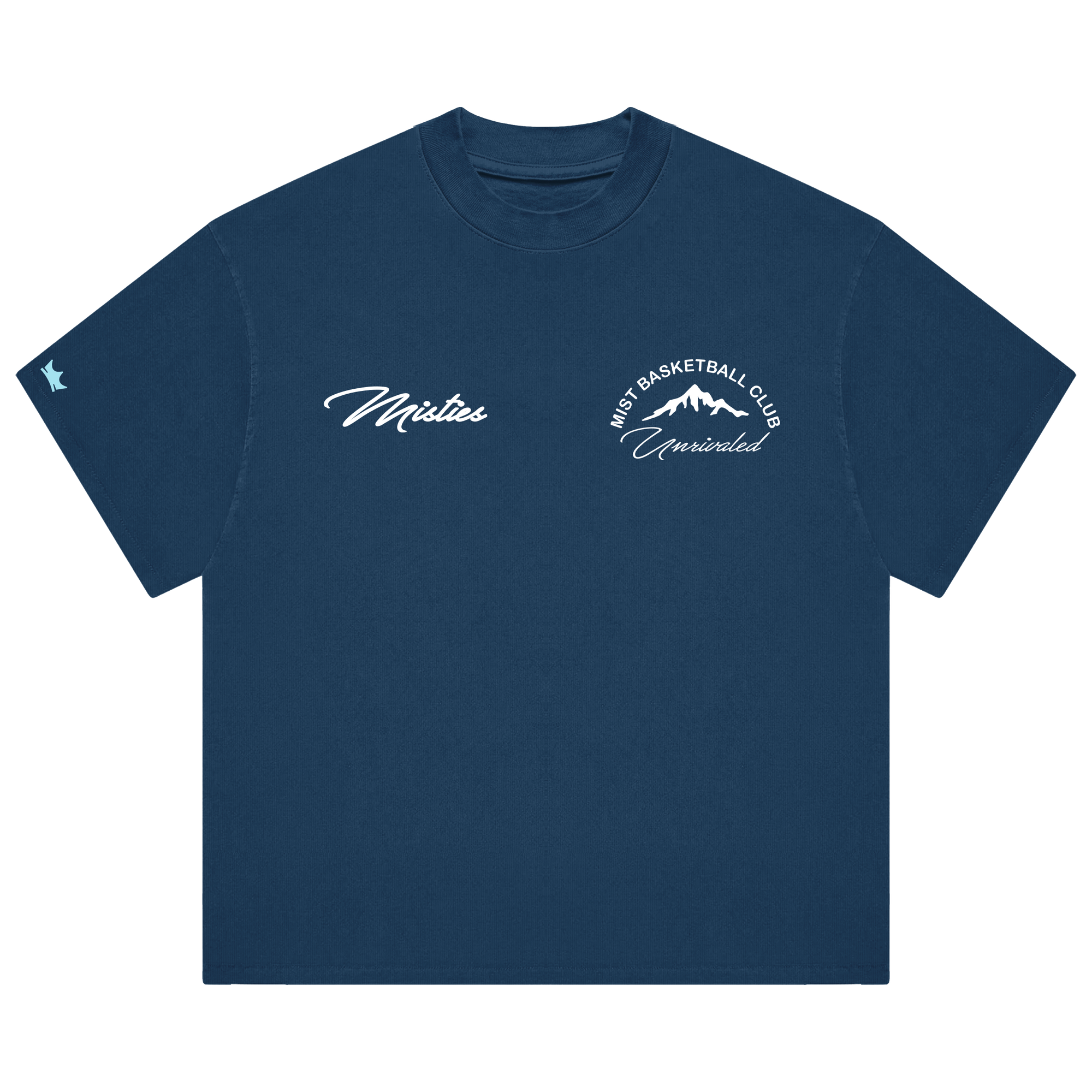 Mist Basketball Club T-Shirt - Misties Navy