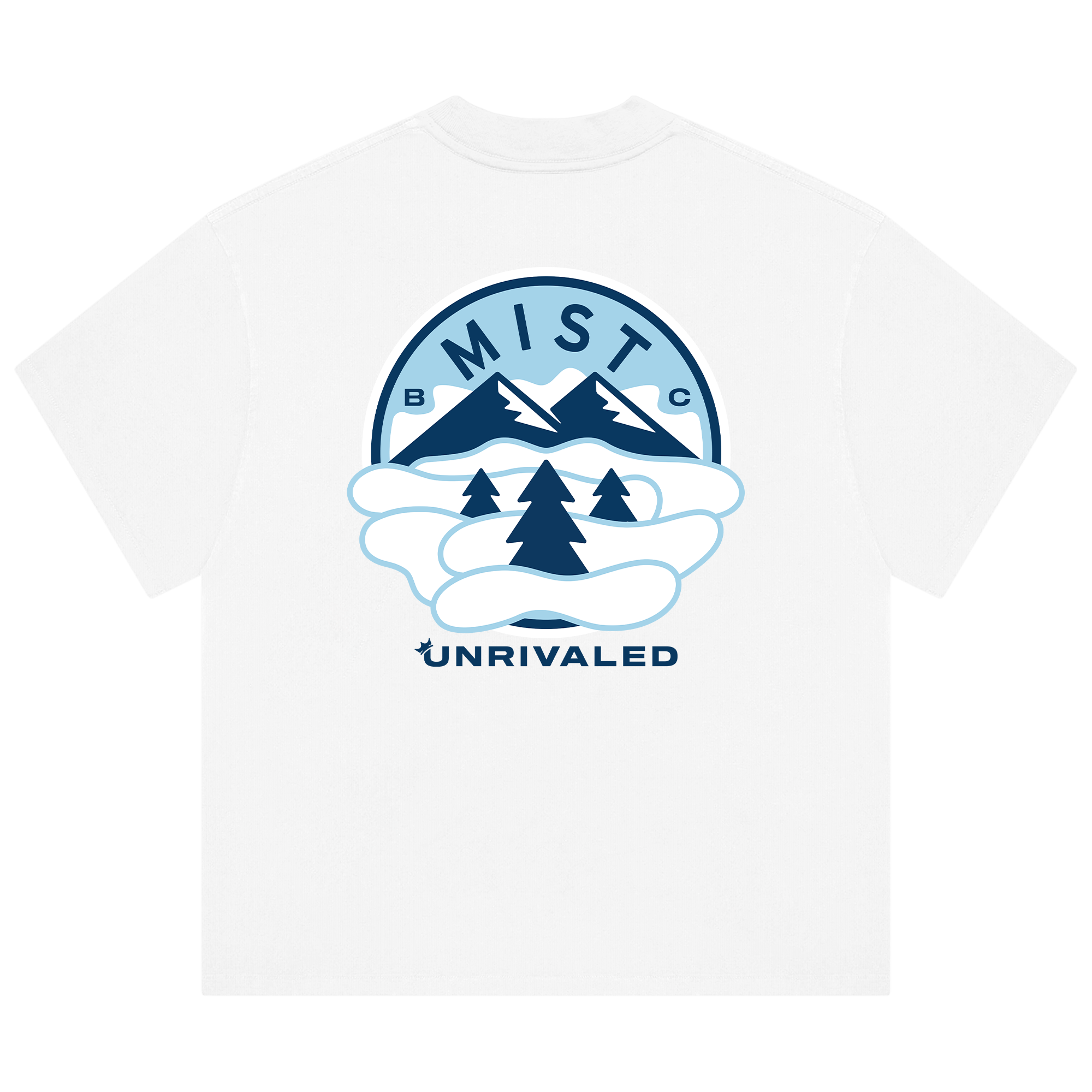 Mist Basketball Club T-Shirt - White