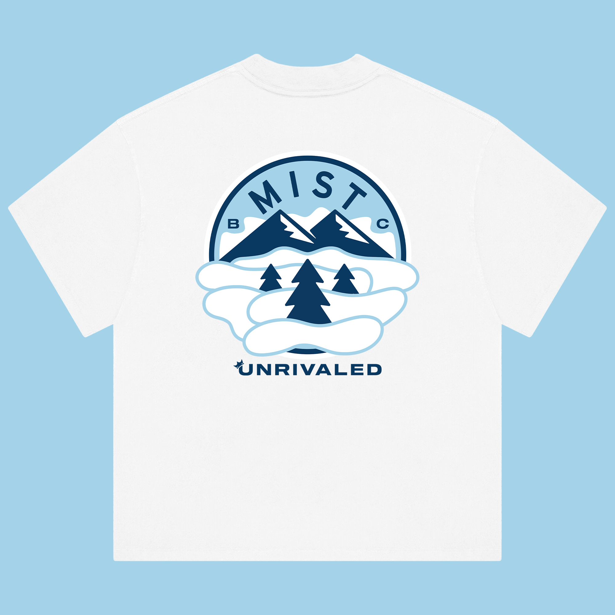 Mist Basketball Club T-Shirt - White