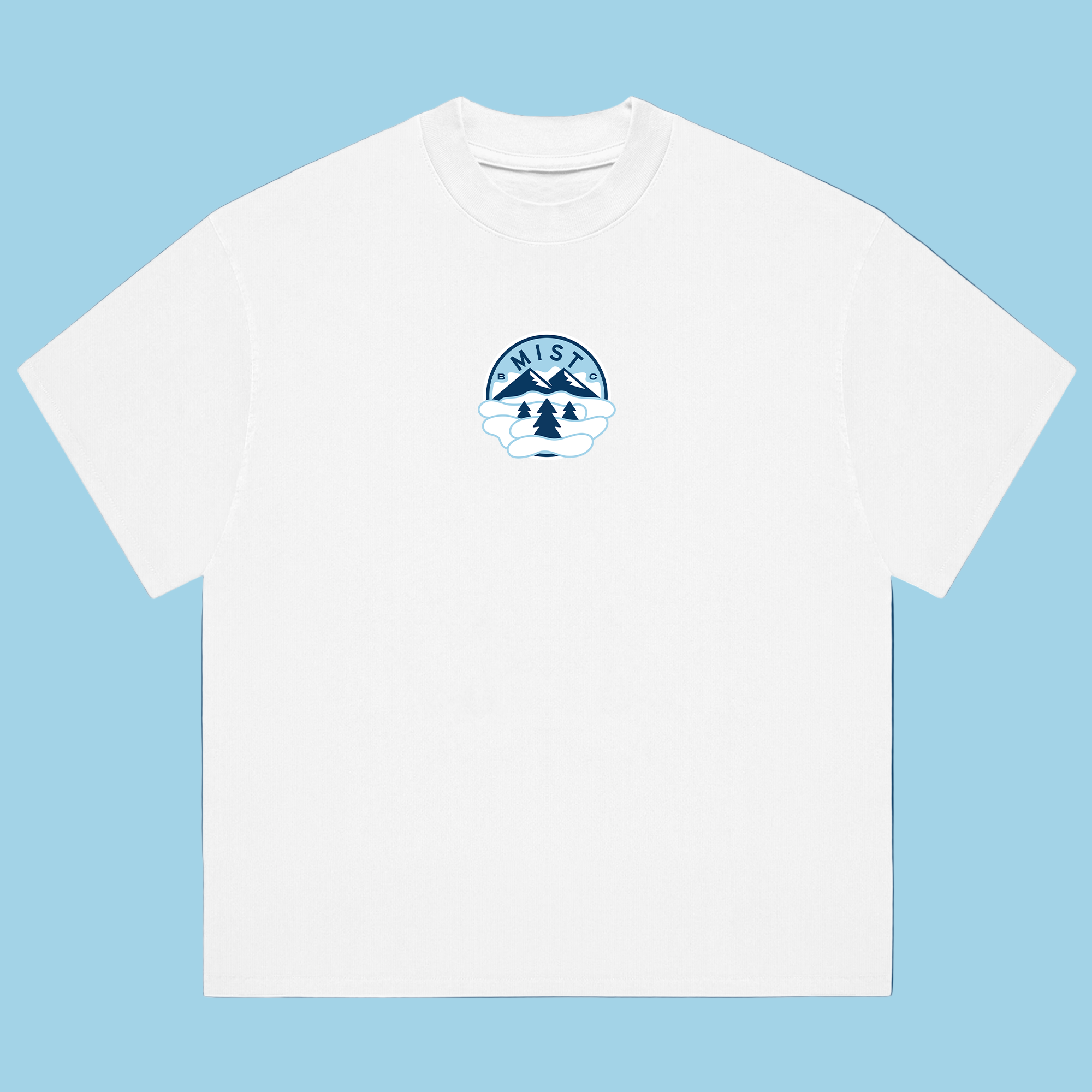 Mist Basketball Club T-Shirt - White