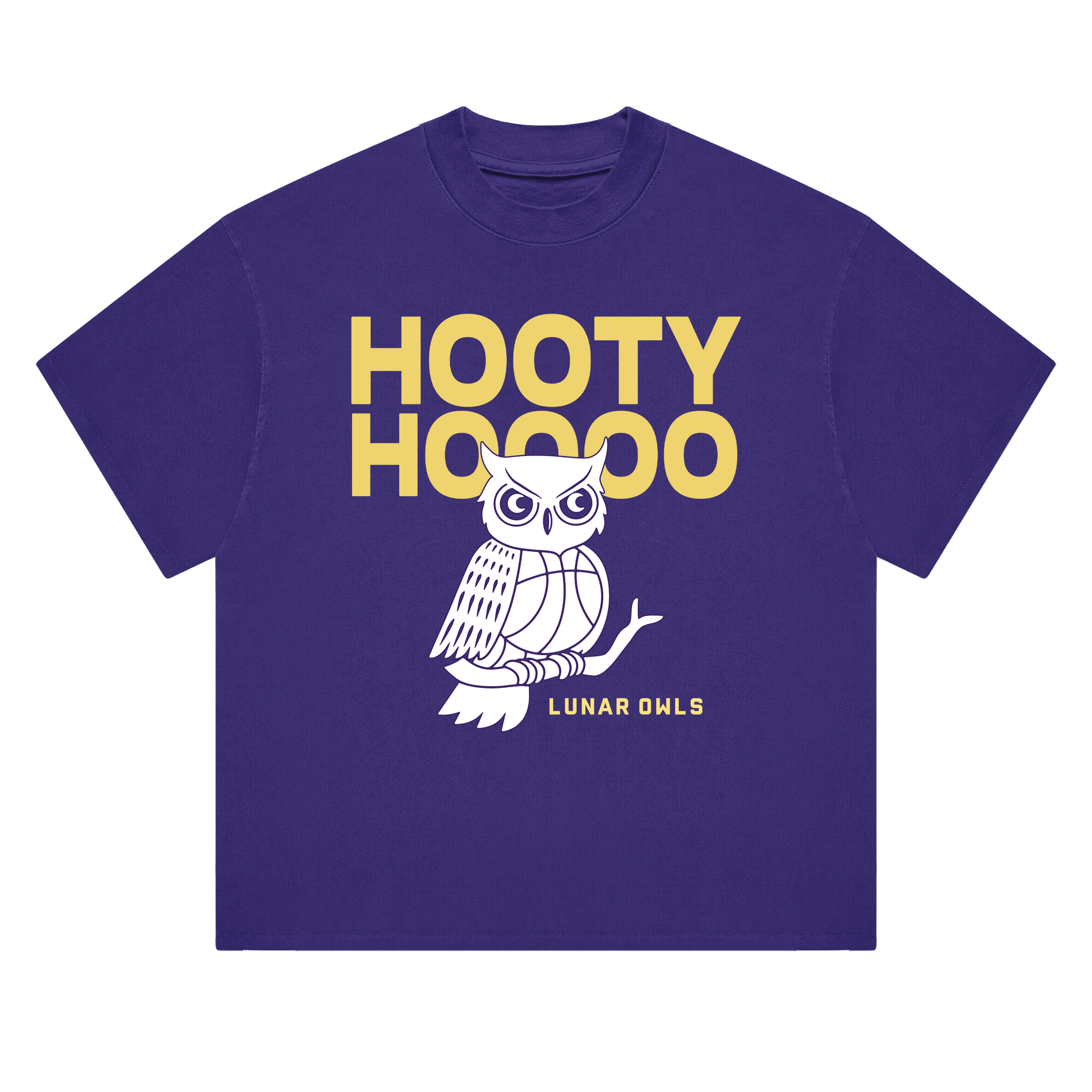 Lunar Owls Basketball Club T-Shirt - Hooty Hoo
