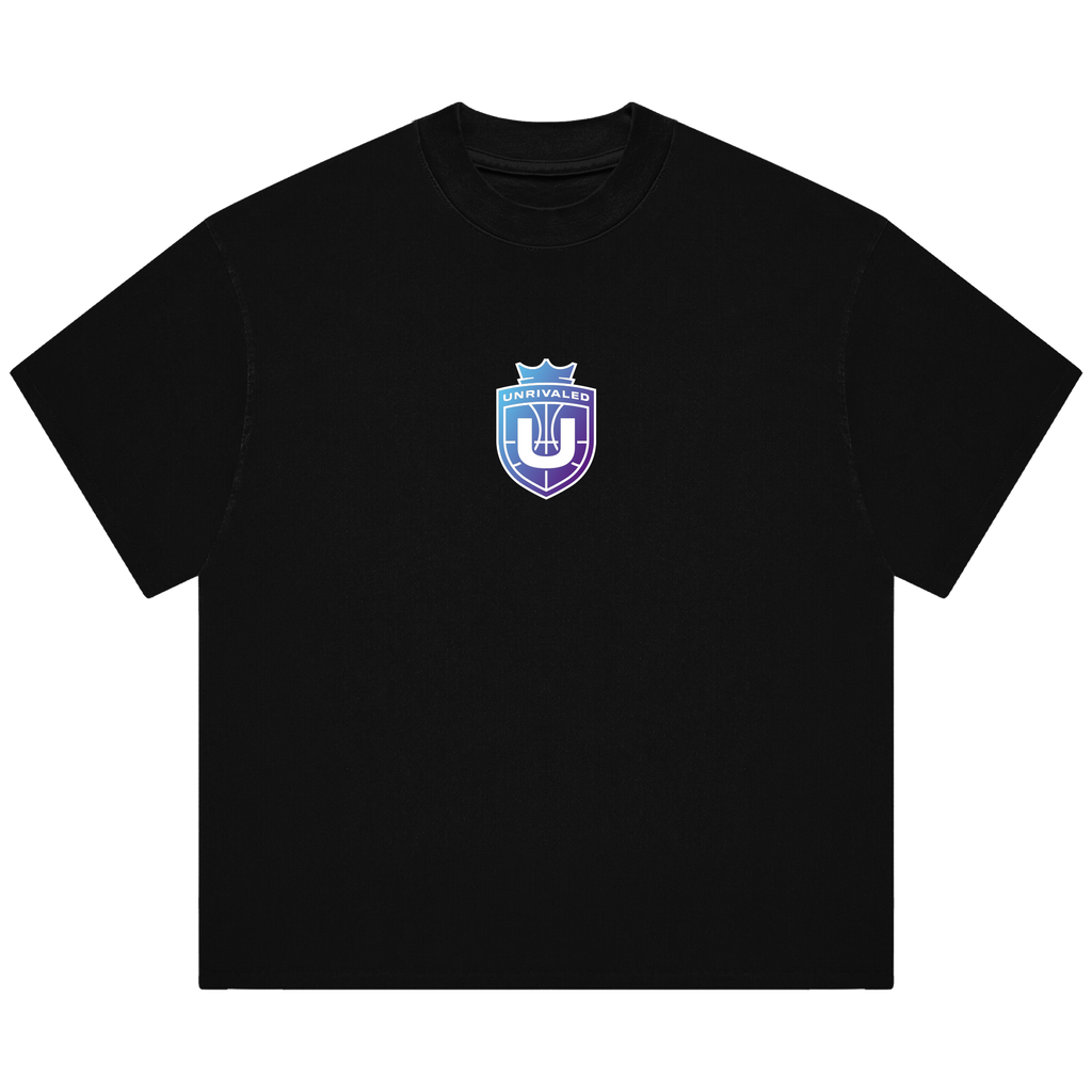 Unrivaled Gradient Logo T-Shirt - Black