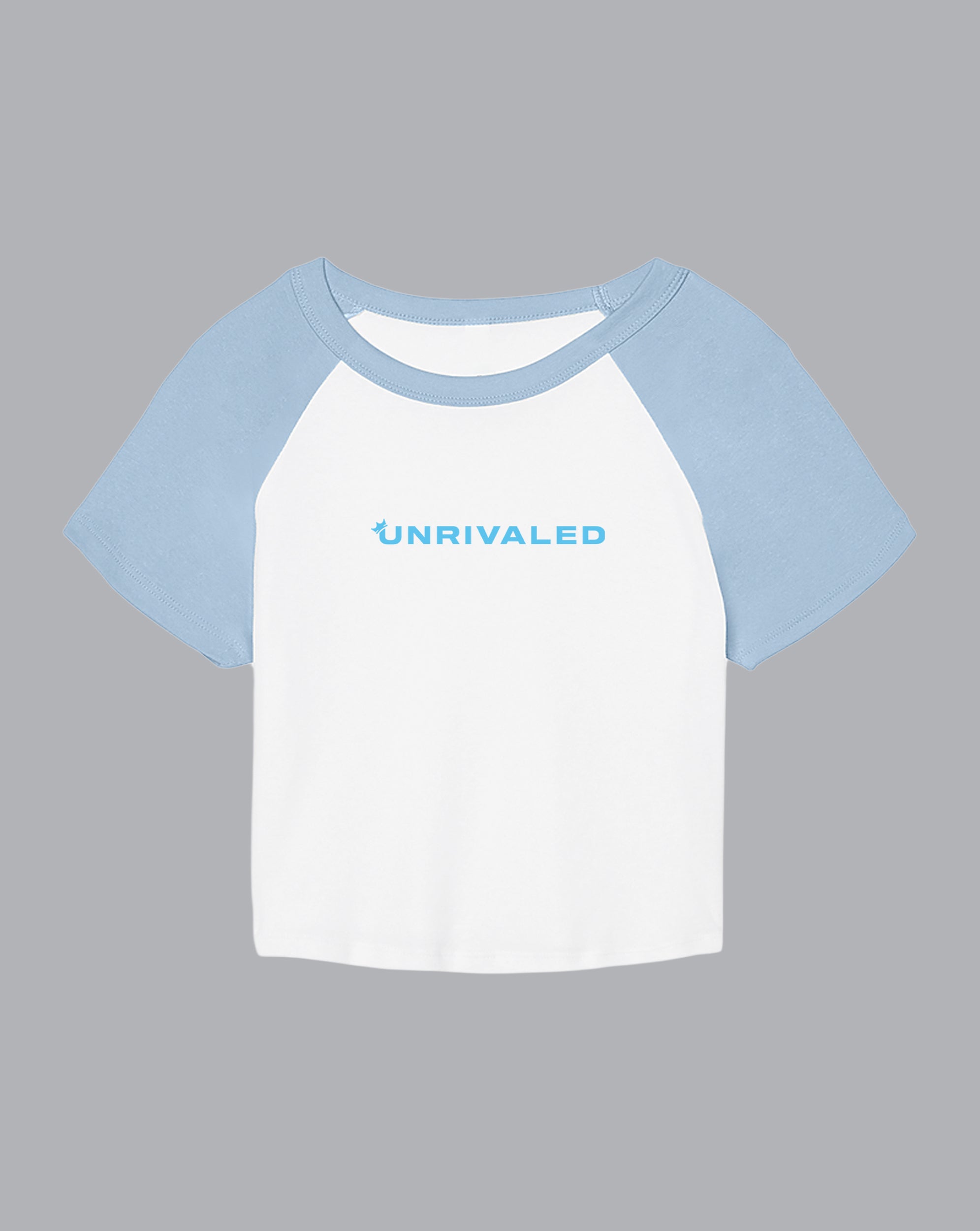 Raglan Cropped Baby Tee – Unrivaled