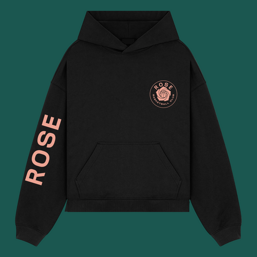 Rose Basketball Club Logo Hoodie - Black – Unrivaled