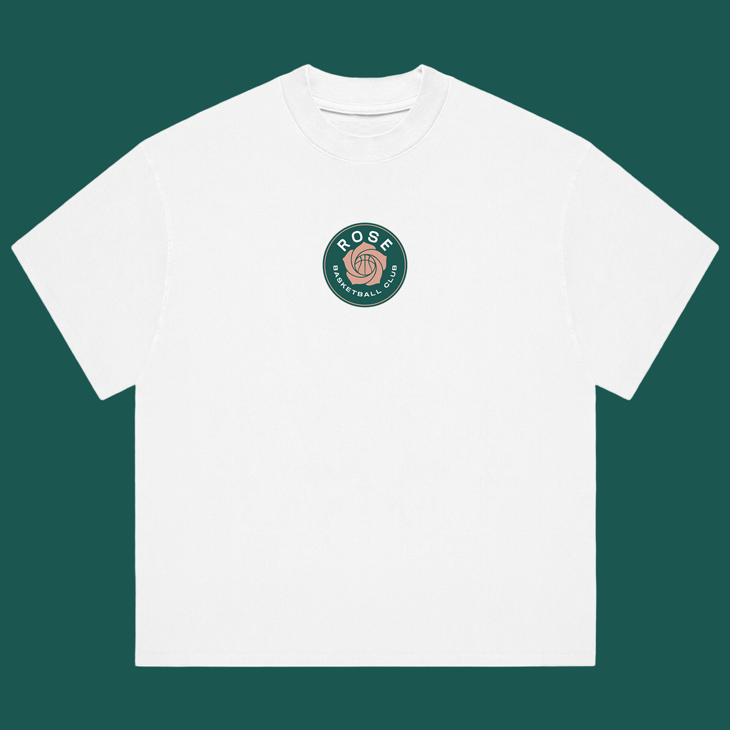 Rose Basketball Club T-Shirt - White