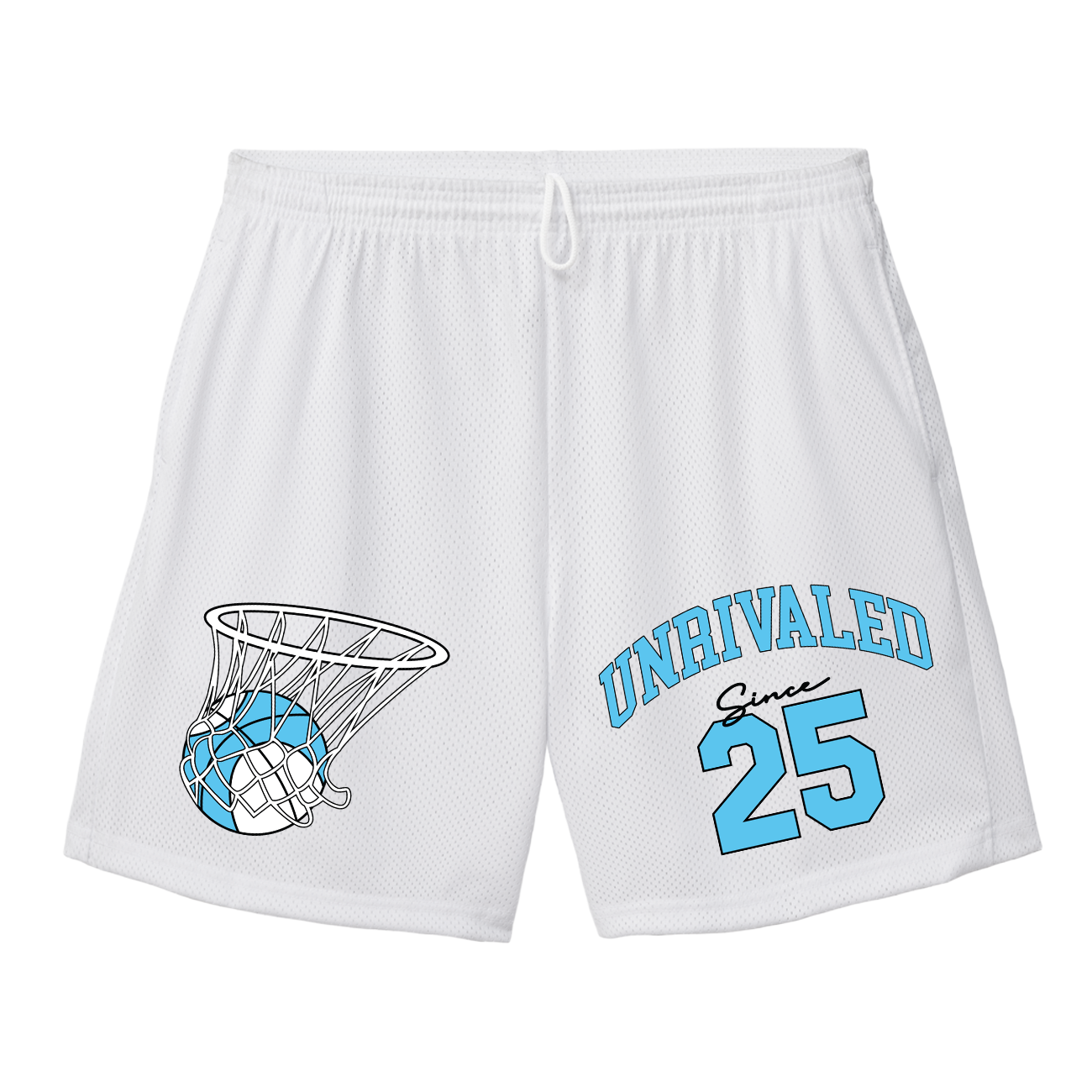 'Since 25 League Shorts - White
