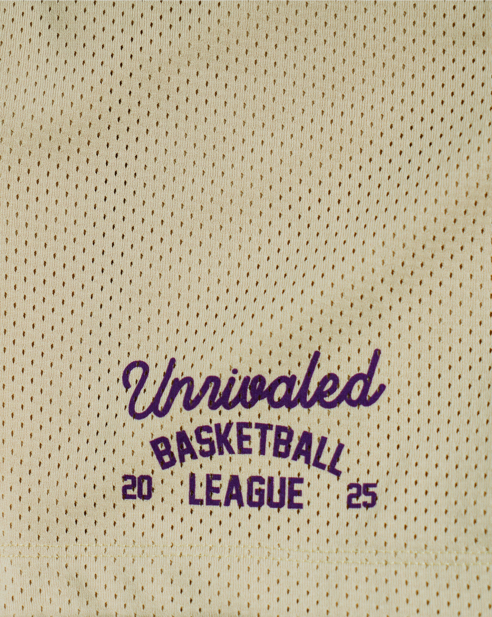 Heavyweight Mesh League Shorts - Tan