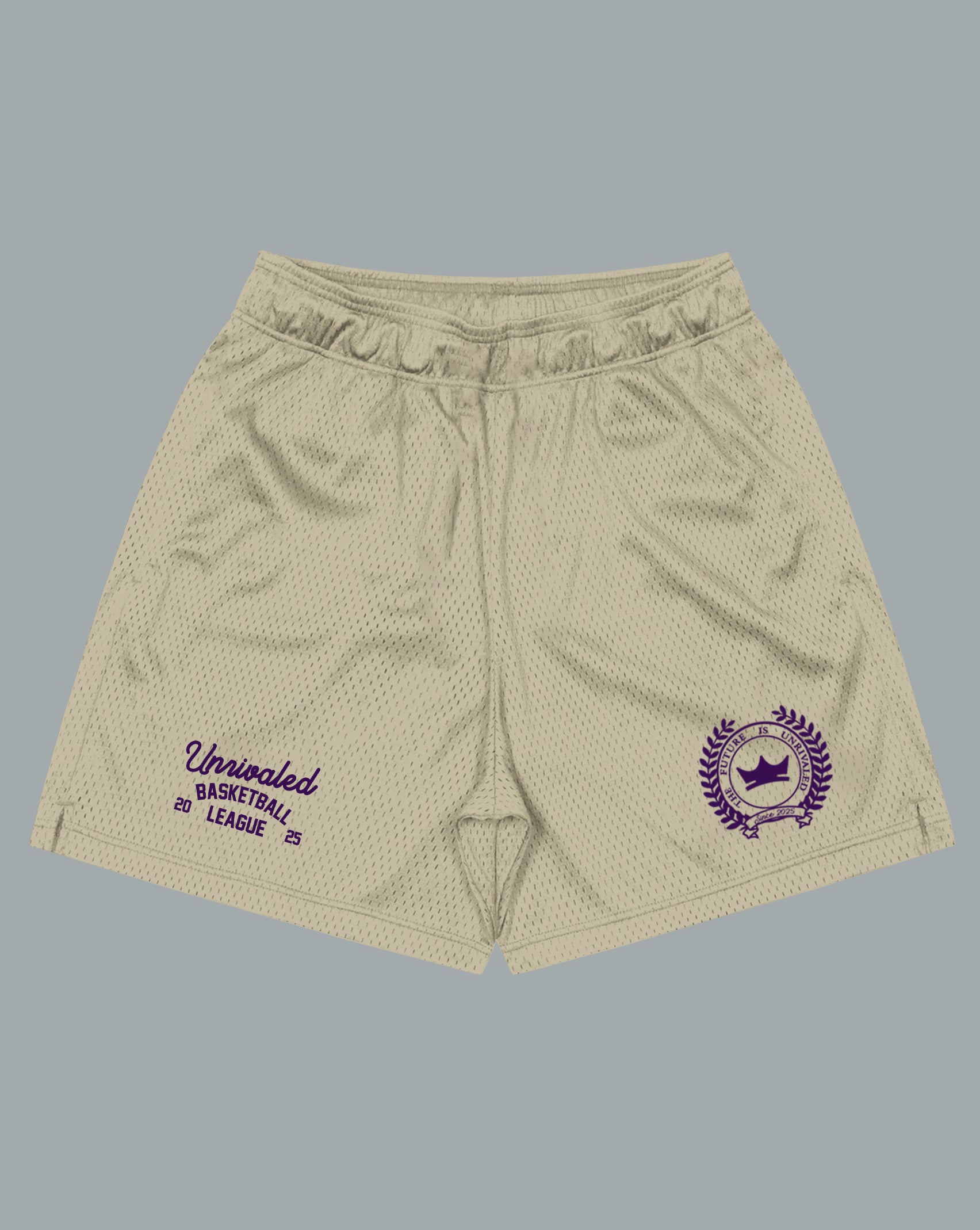 Heavyweight Mesh League Shorts - Tan