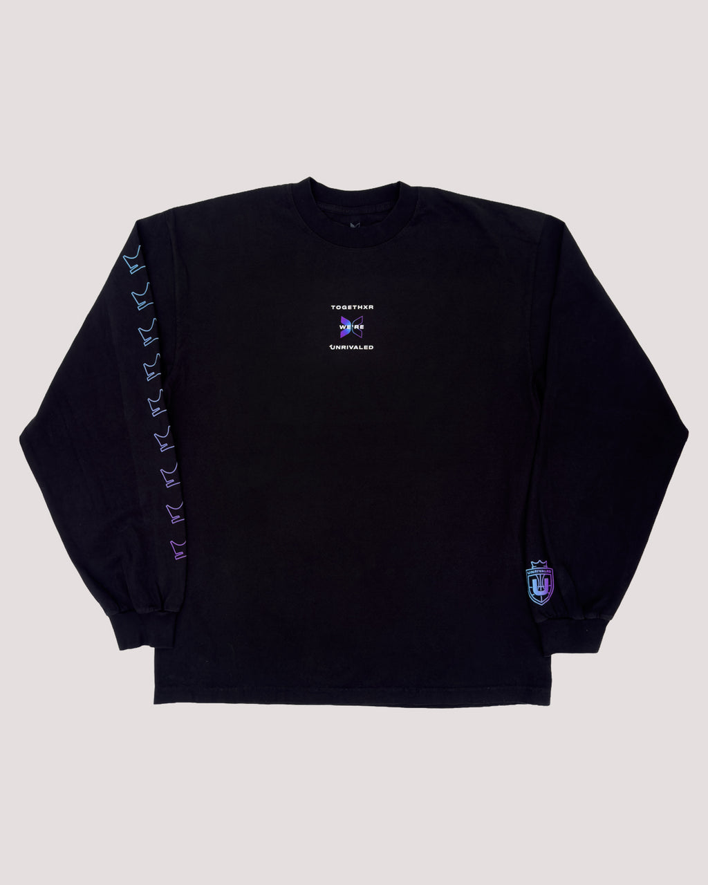 TOGETHXR We’re Unrivaled Long Sleeve Tee - Black