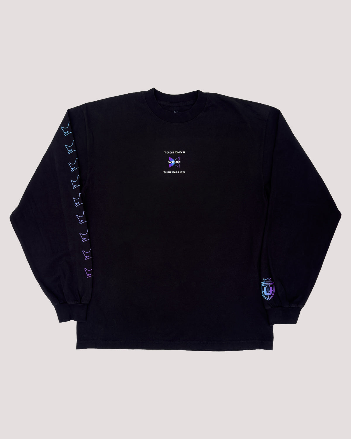 TOGETHXR We’re Unrivaled Long Sleeve Tee - Black