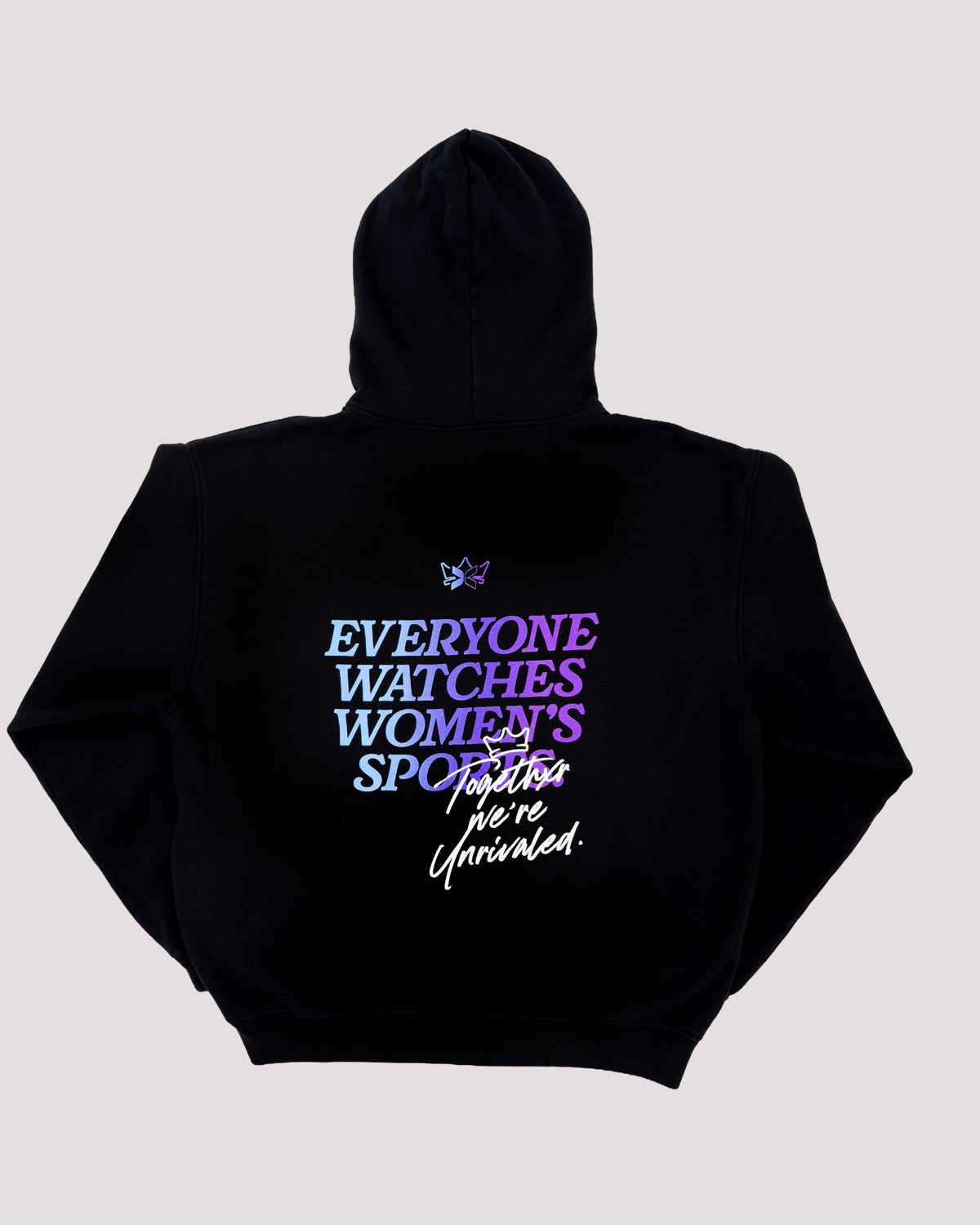 Everyone Watches Women's Sports™ x Unrivaled Hoodie - Black