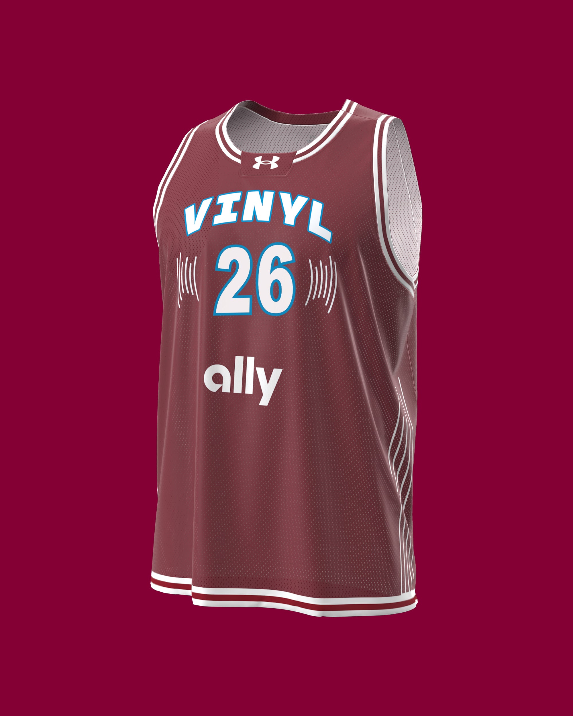 Vinyl Basketball Club Under Armour Jersey – Unrivaled