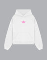 Heavyweight Crown Hoodie - White
