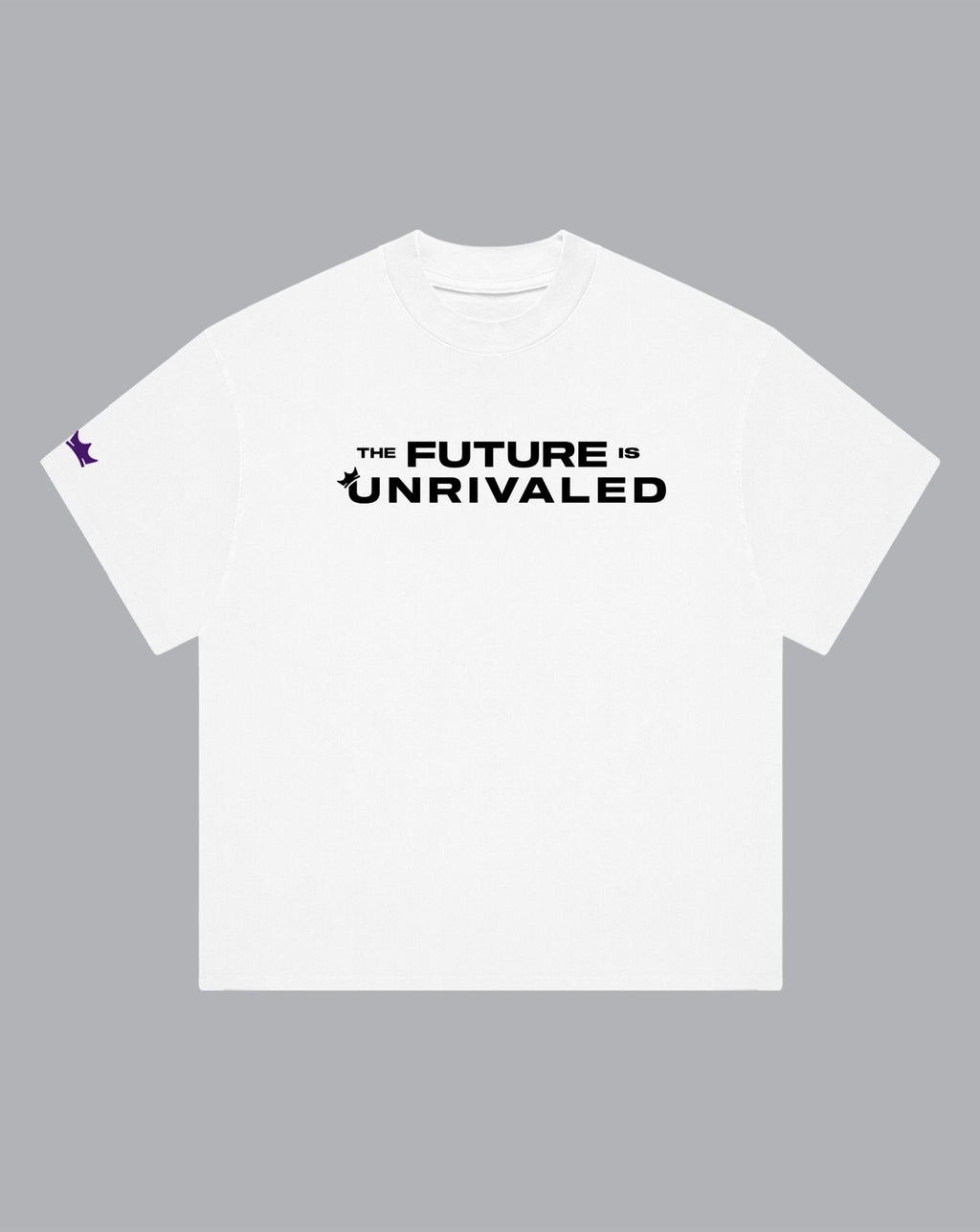 Basic Slogan Tee - White