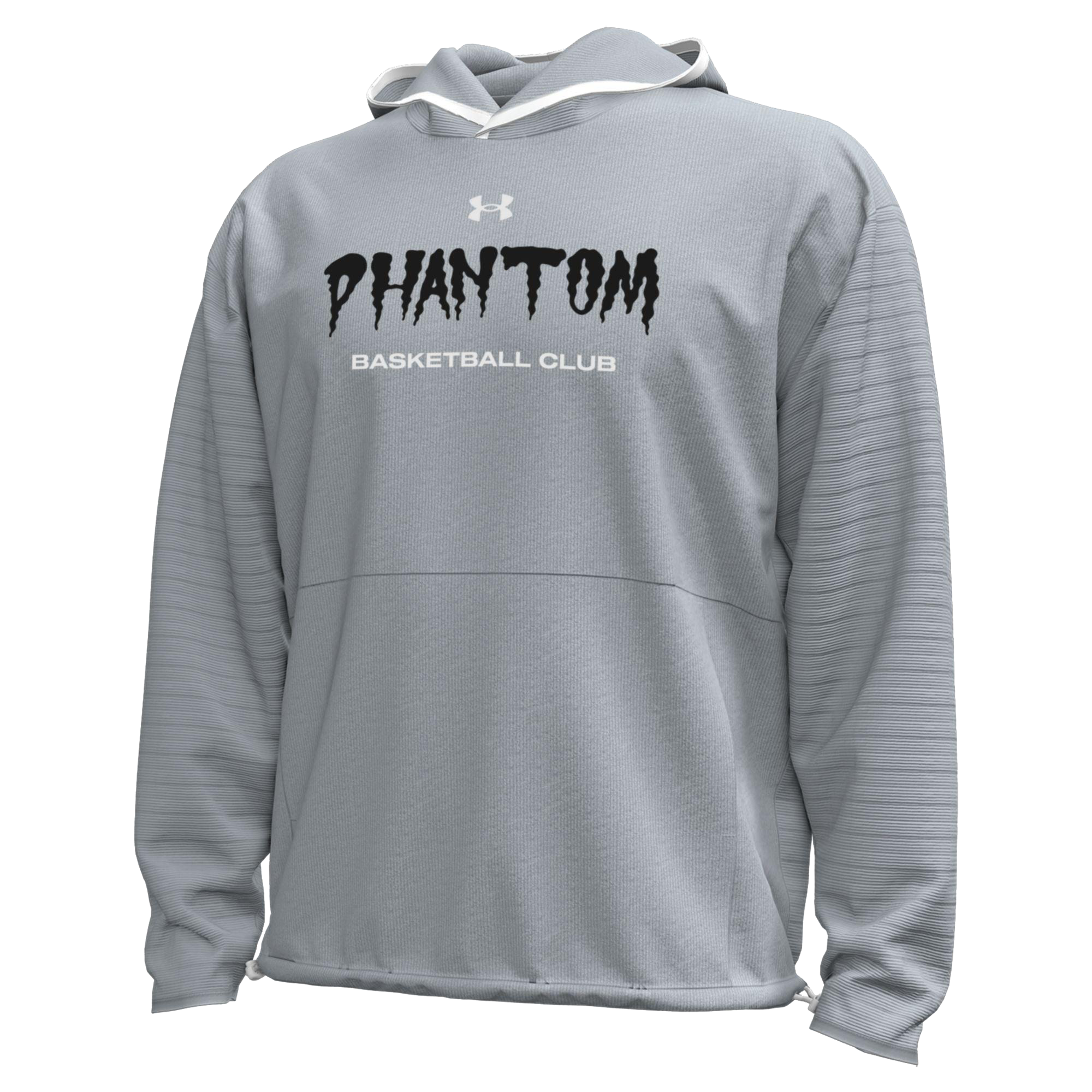 Phantom 18 Rib Phantom UA Doubleknit Rib Hoodie – Unrivaled