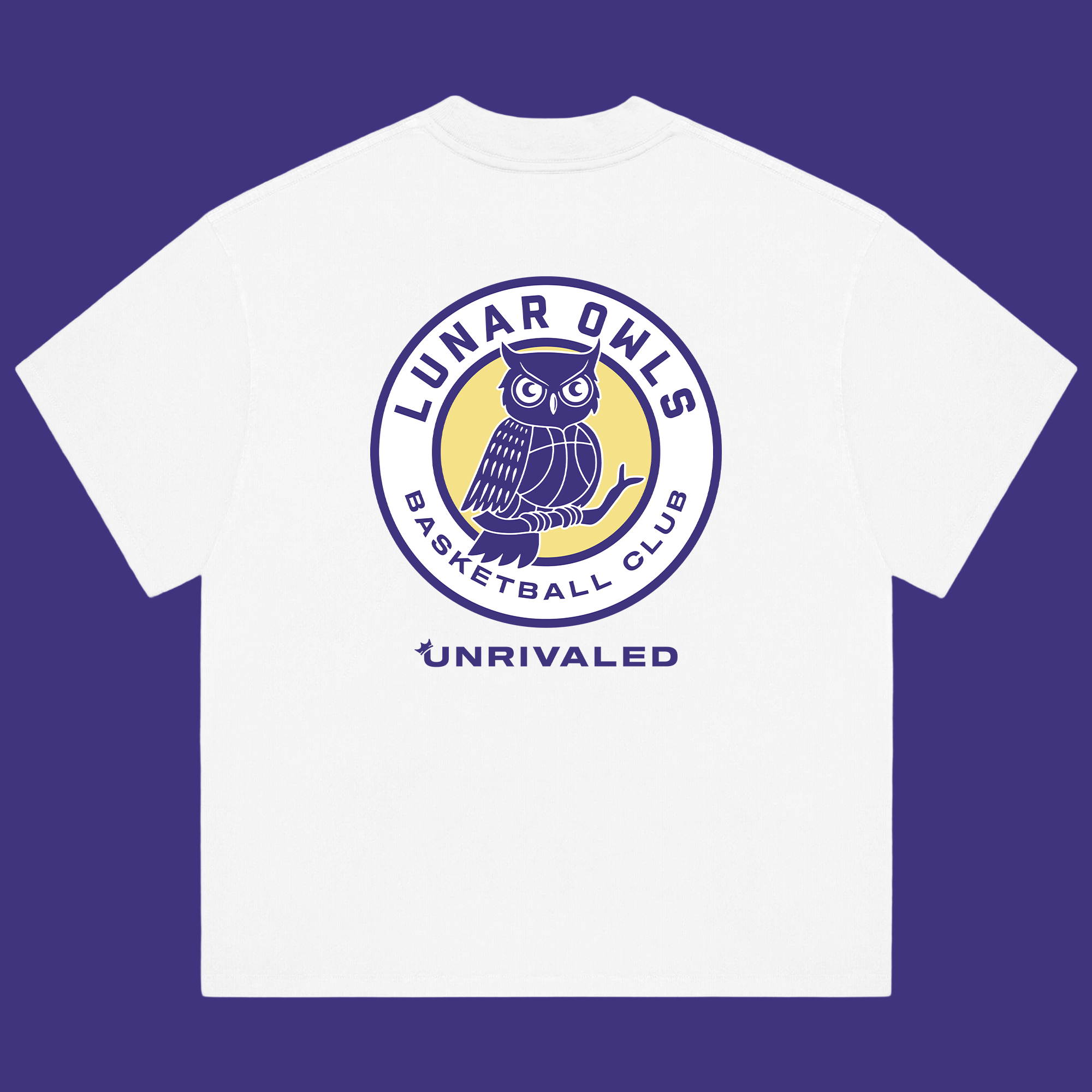 Lunar Owls Basketball Club T-Shirt - White