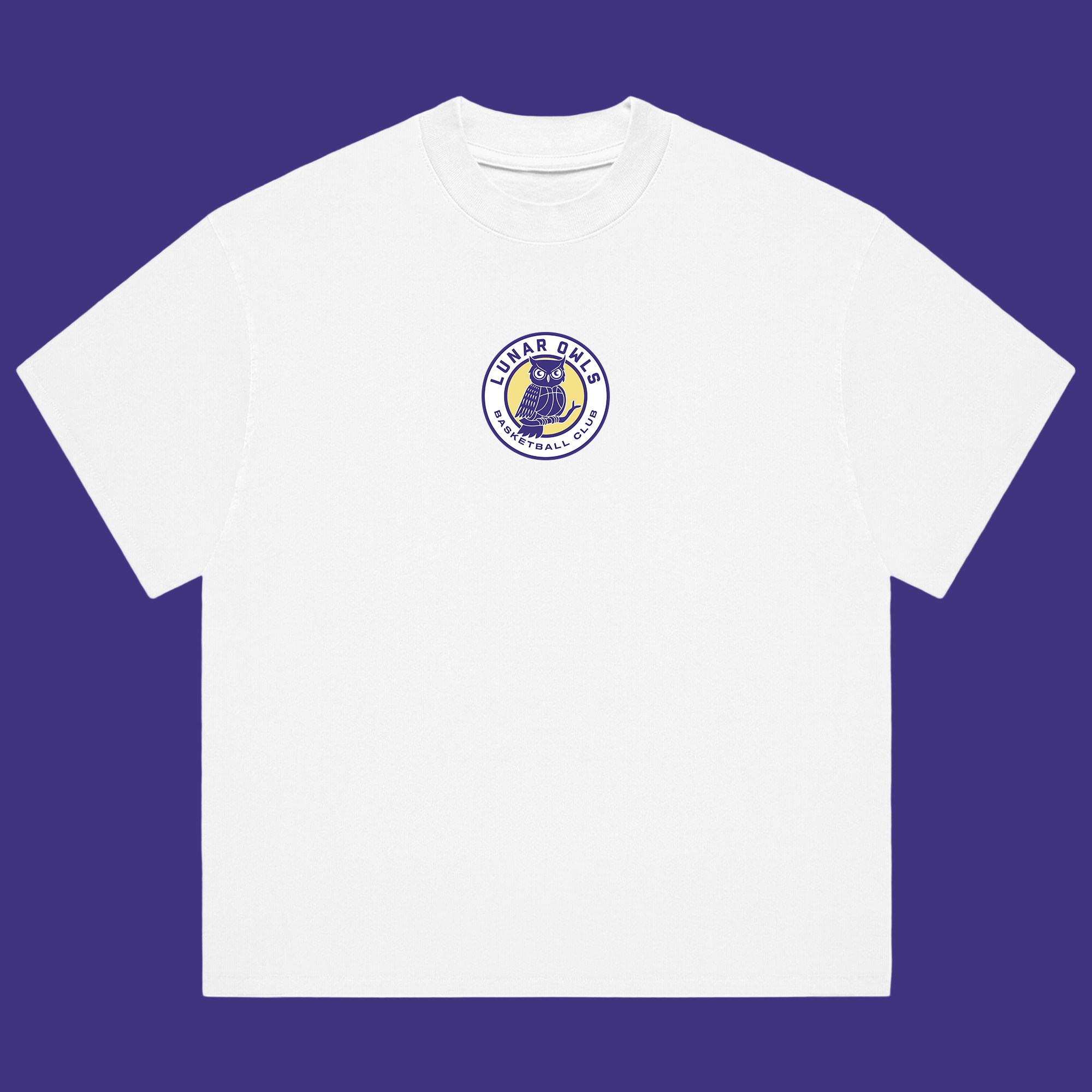 Lunar Owls Basketball Club T-Shirt - White
